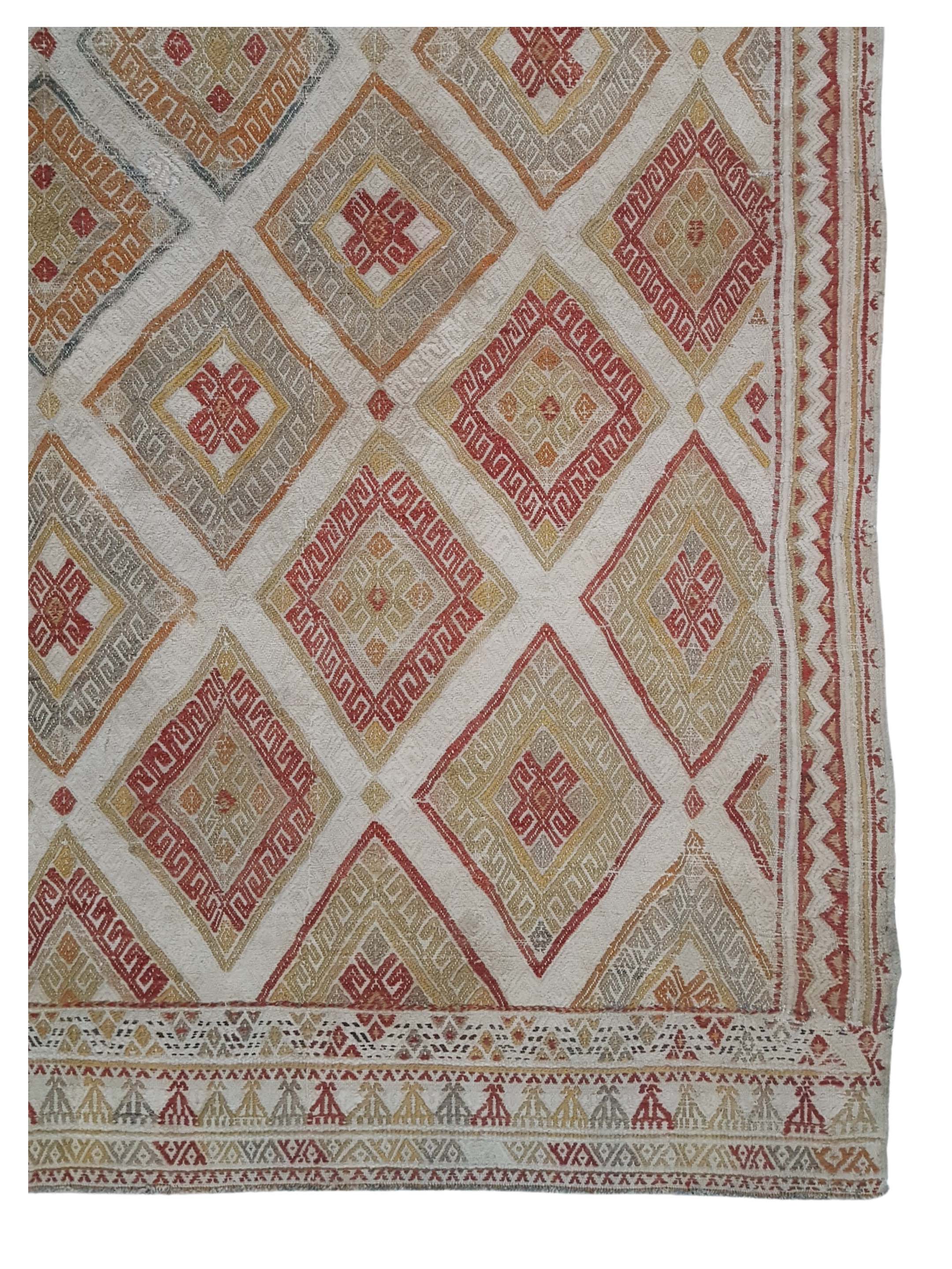 Gigim Flatweave Beige 5x7 - Image 2 of 5