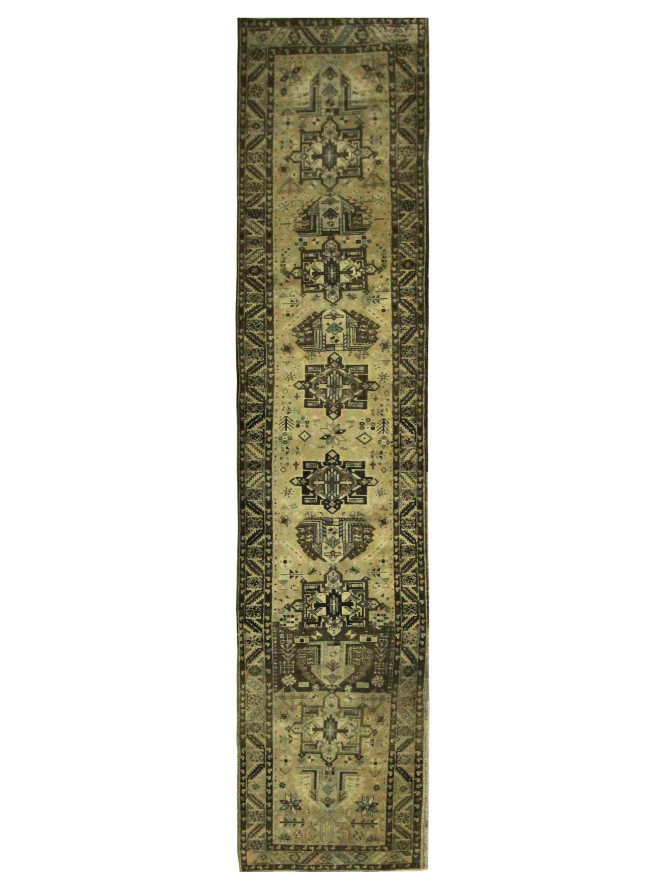 Antique Heriz Beige 3x14