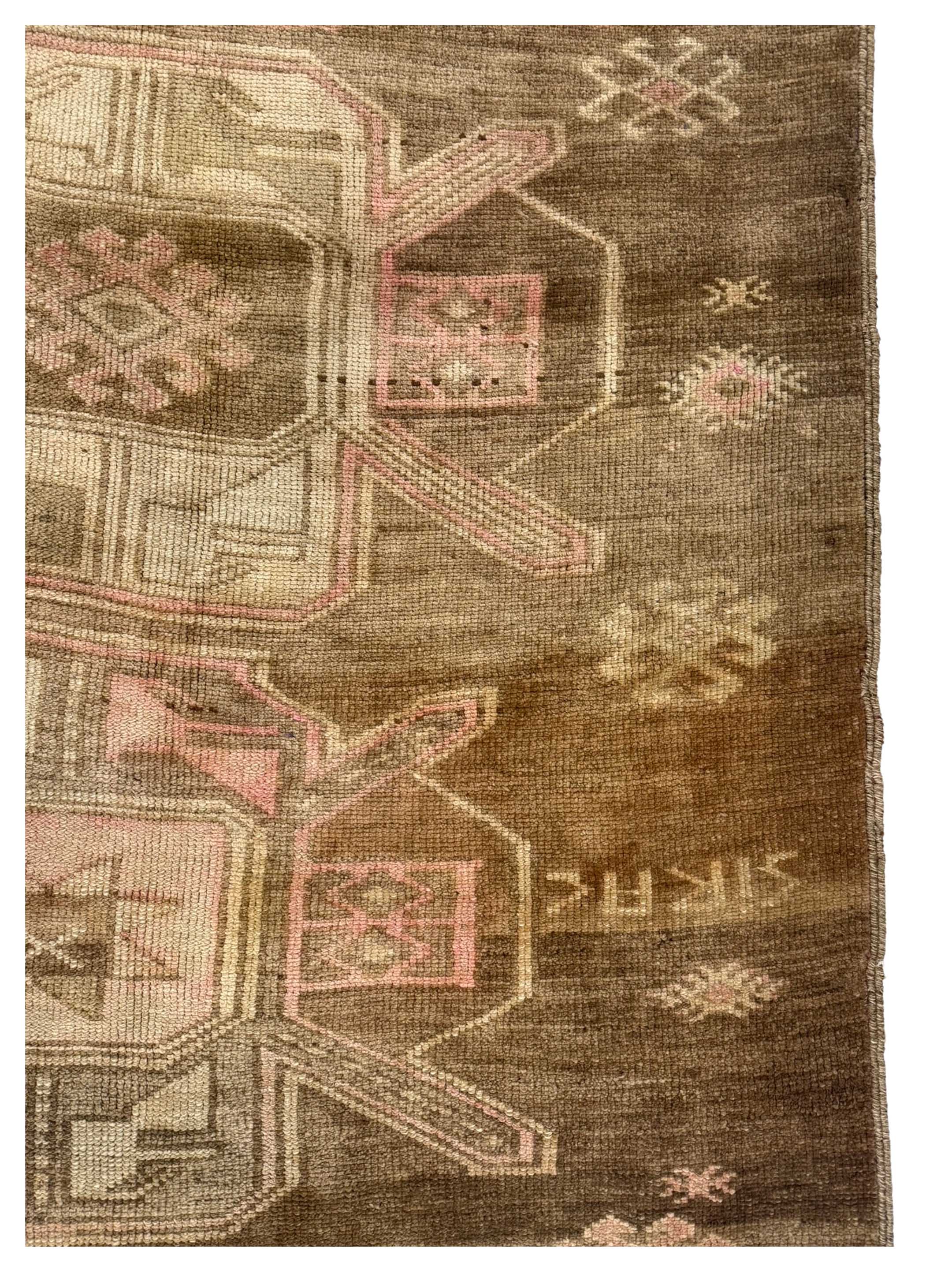 Kars Hand Knotted Camel 5x6 - Image 3 of 4