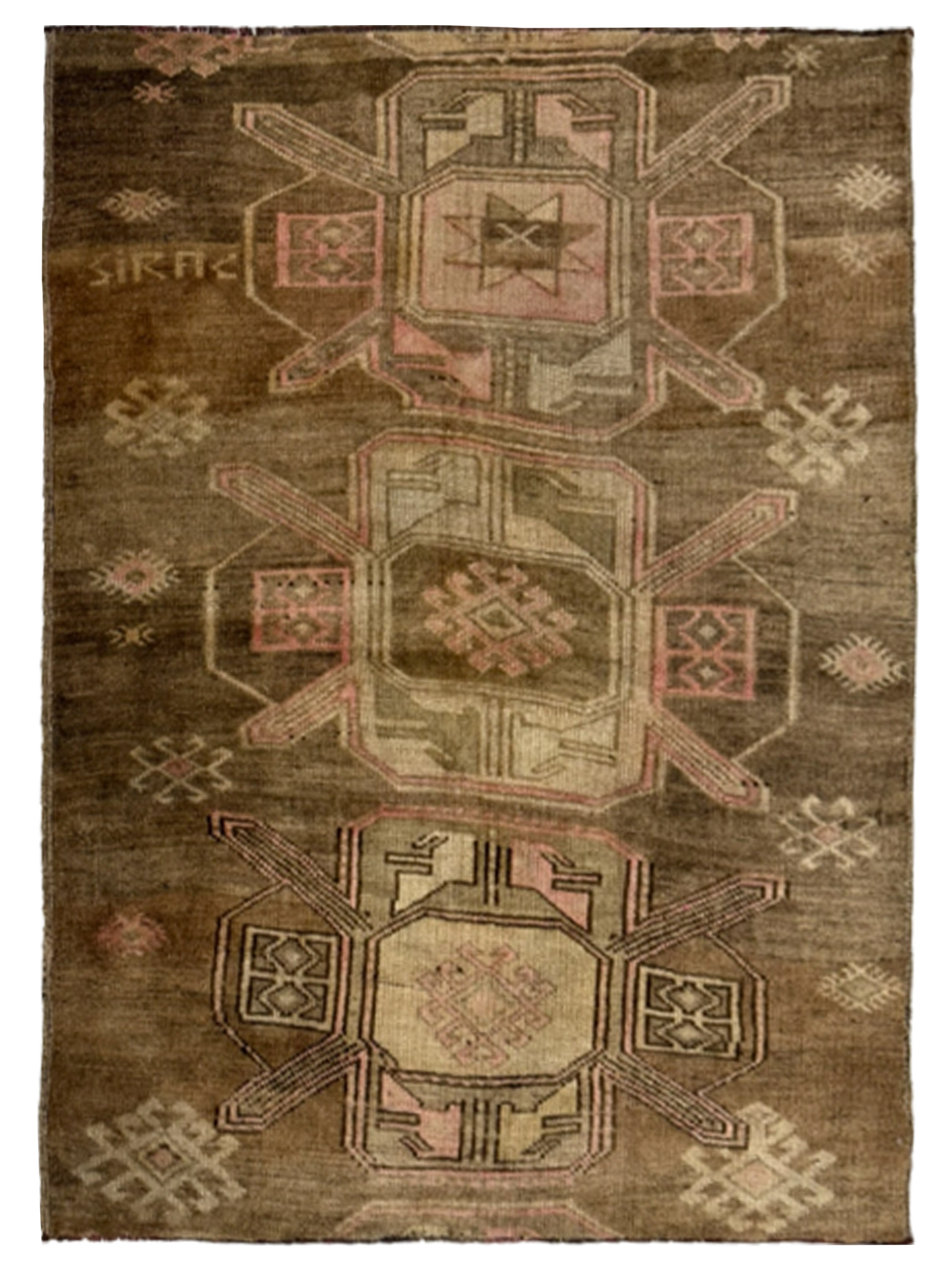 Kars Hand Knotted Camel 5x6