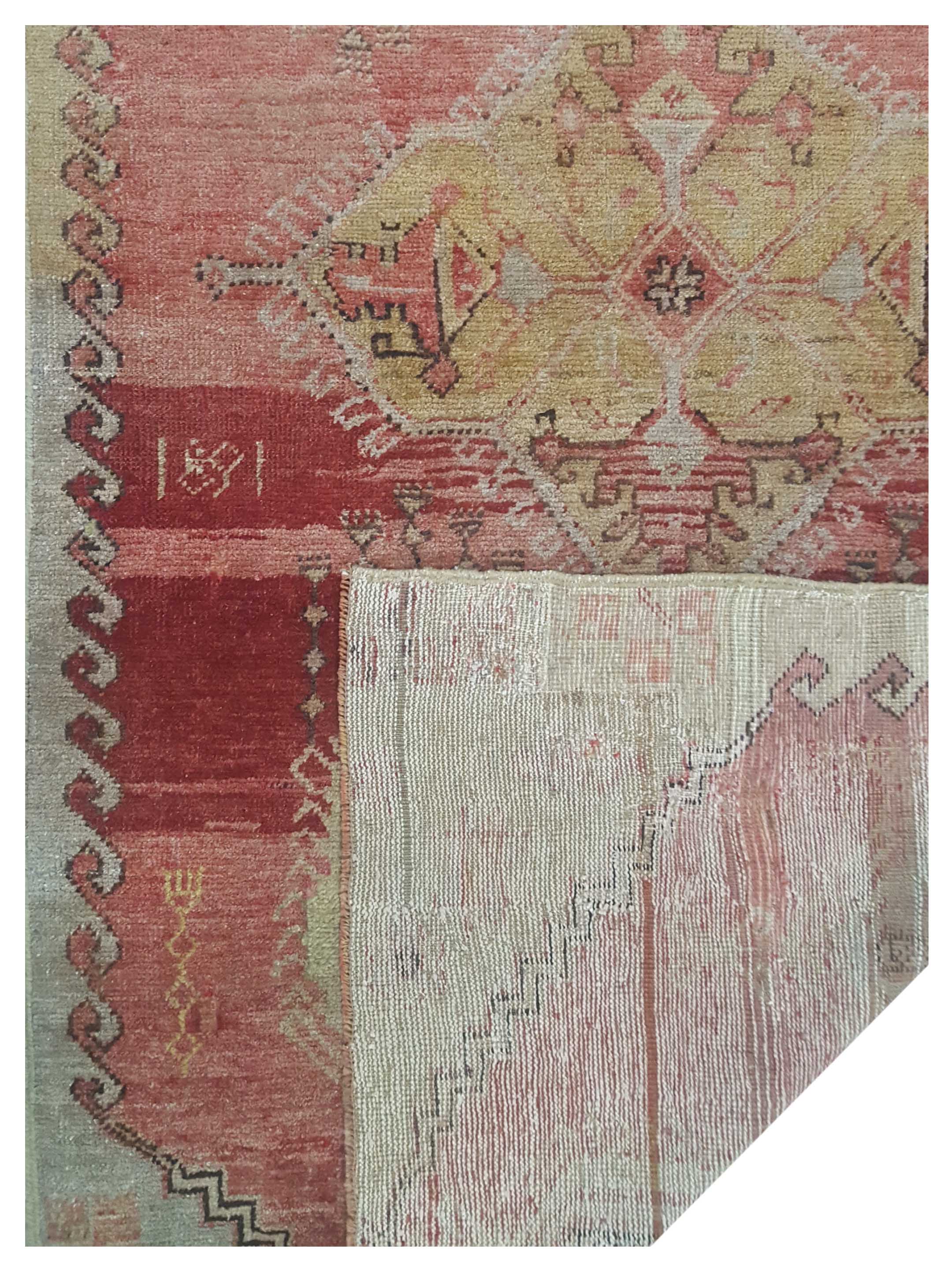 Anatolia Hand Knotted Orange 3x7 - Image 2 of 2