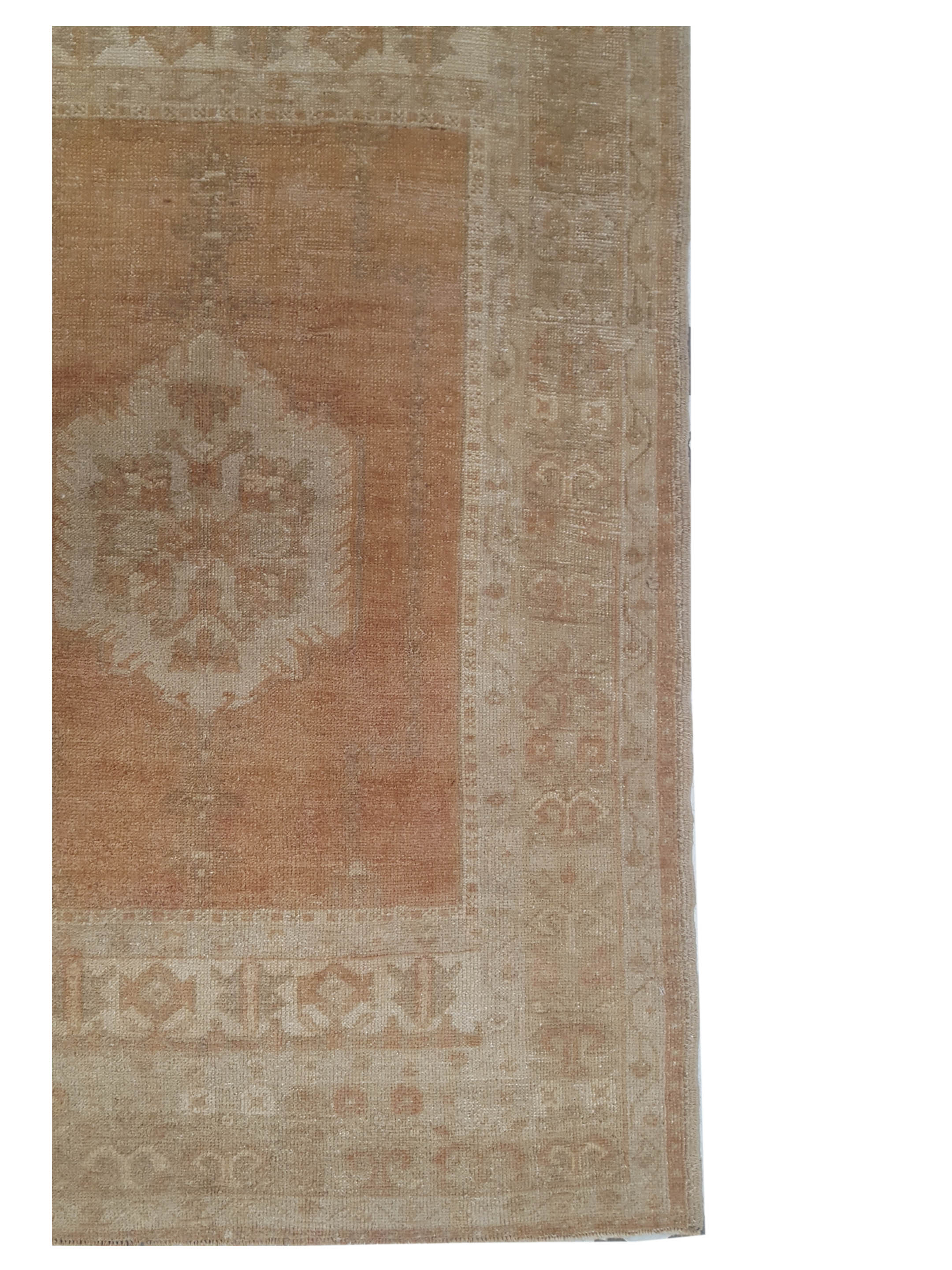 Anatolia Hand Knotted Orange 4x6 - Image 3 of 4
