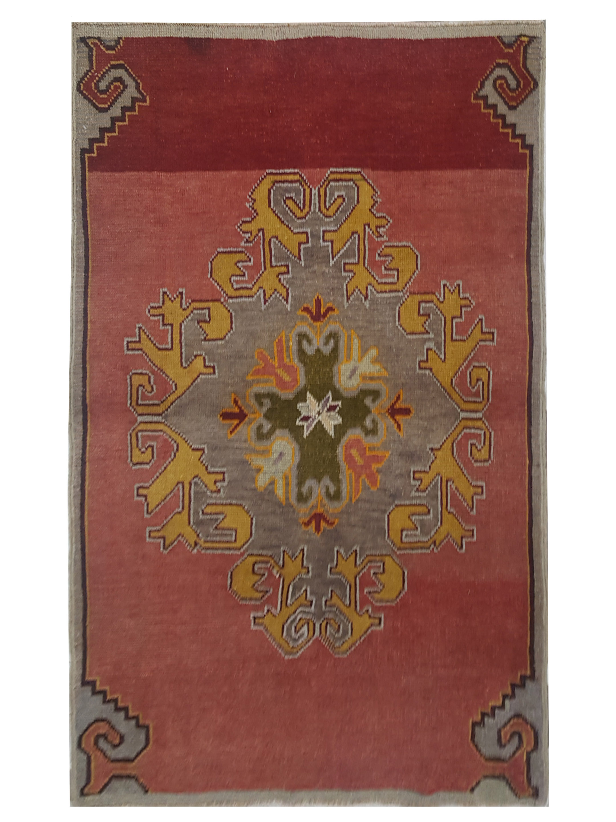 Anatolia Hand Knotted Orange 3x5