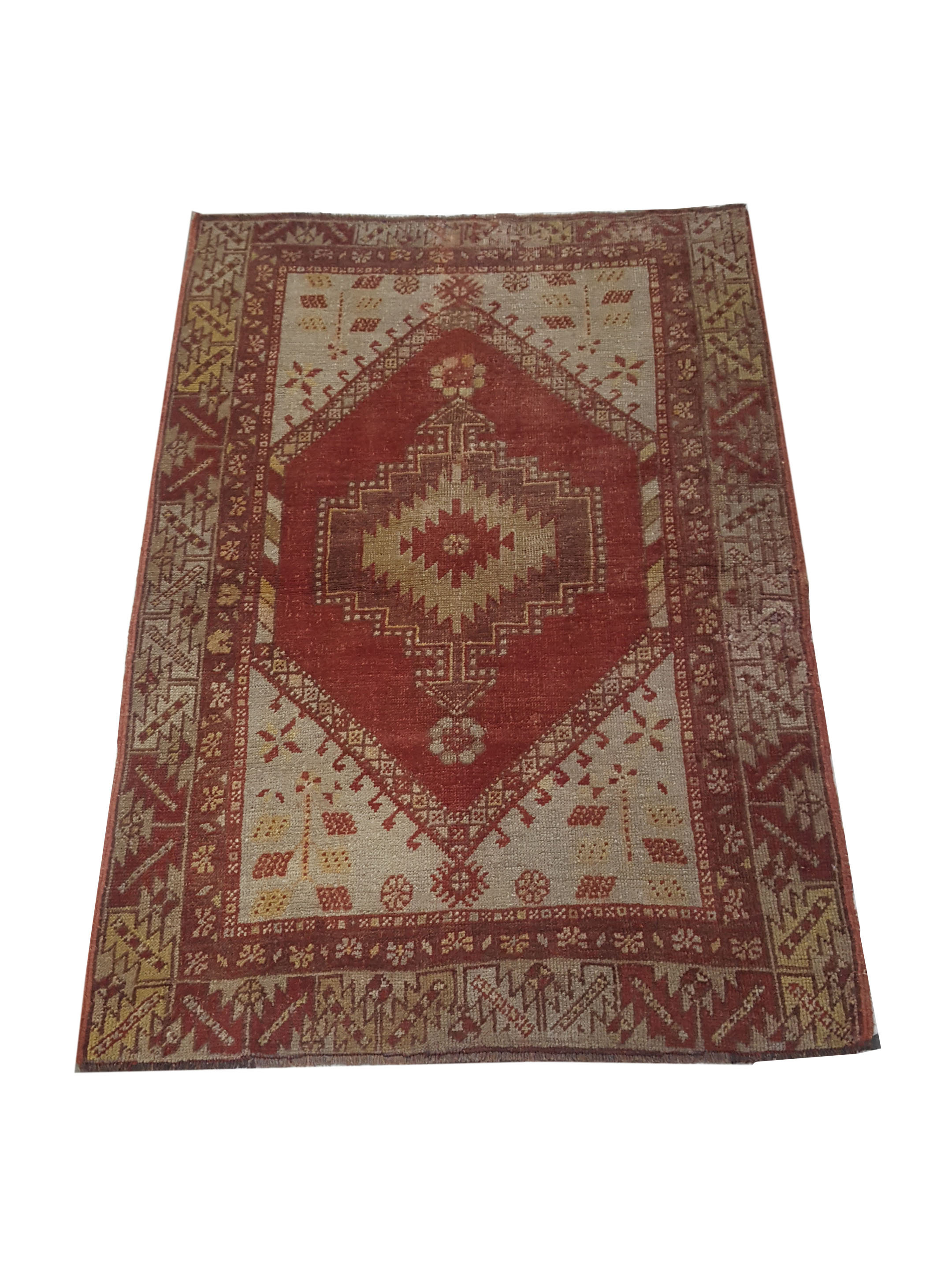 Anatolia Hand Knotted Rust 3x5 - Image 2 of 4