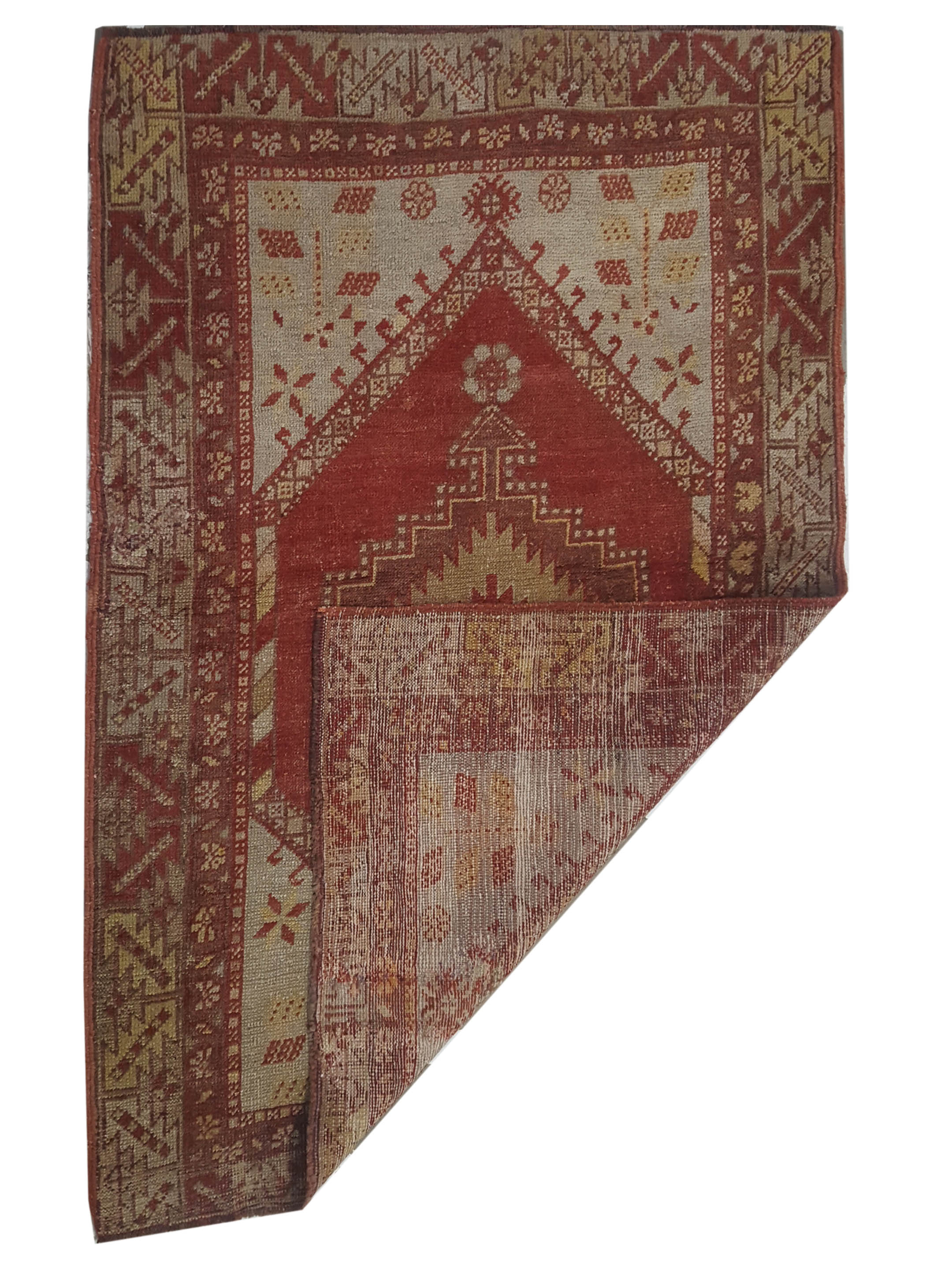 Anatolia Hand Knotted Rust 3x5 - Image 4 of 4