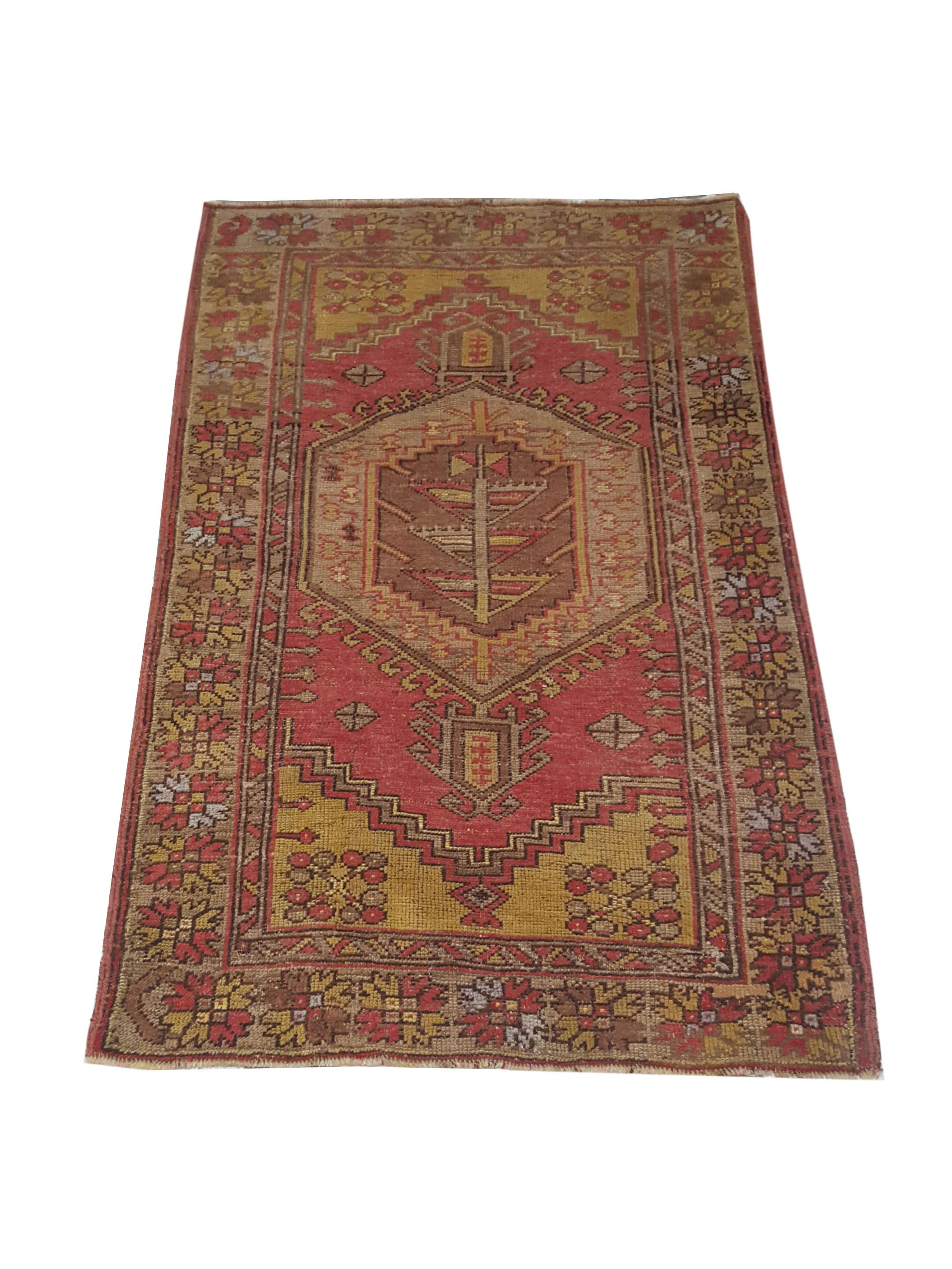 Anatolia Hand Knotted Rust 3x5 - Image 2 of 4