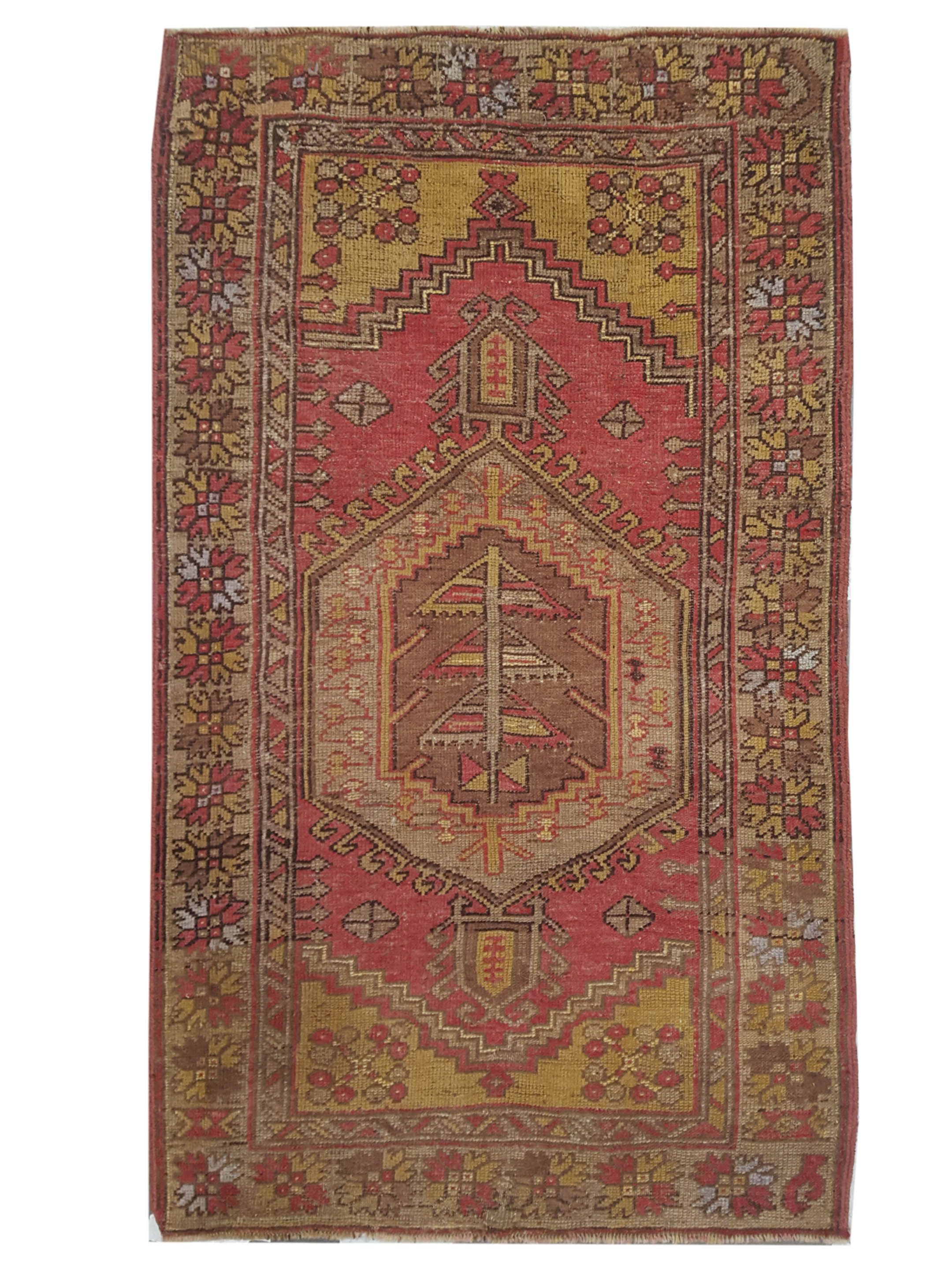 Anatolia Hand Knotted Rust 3x5