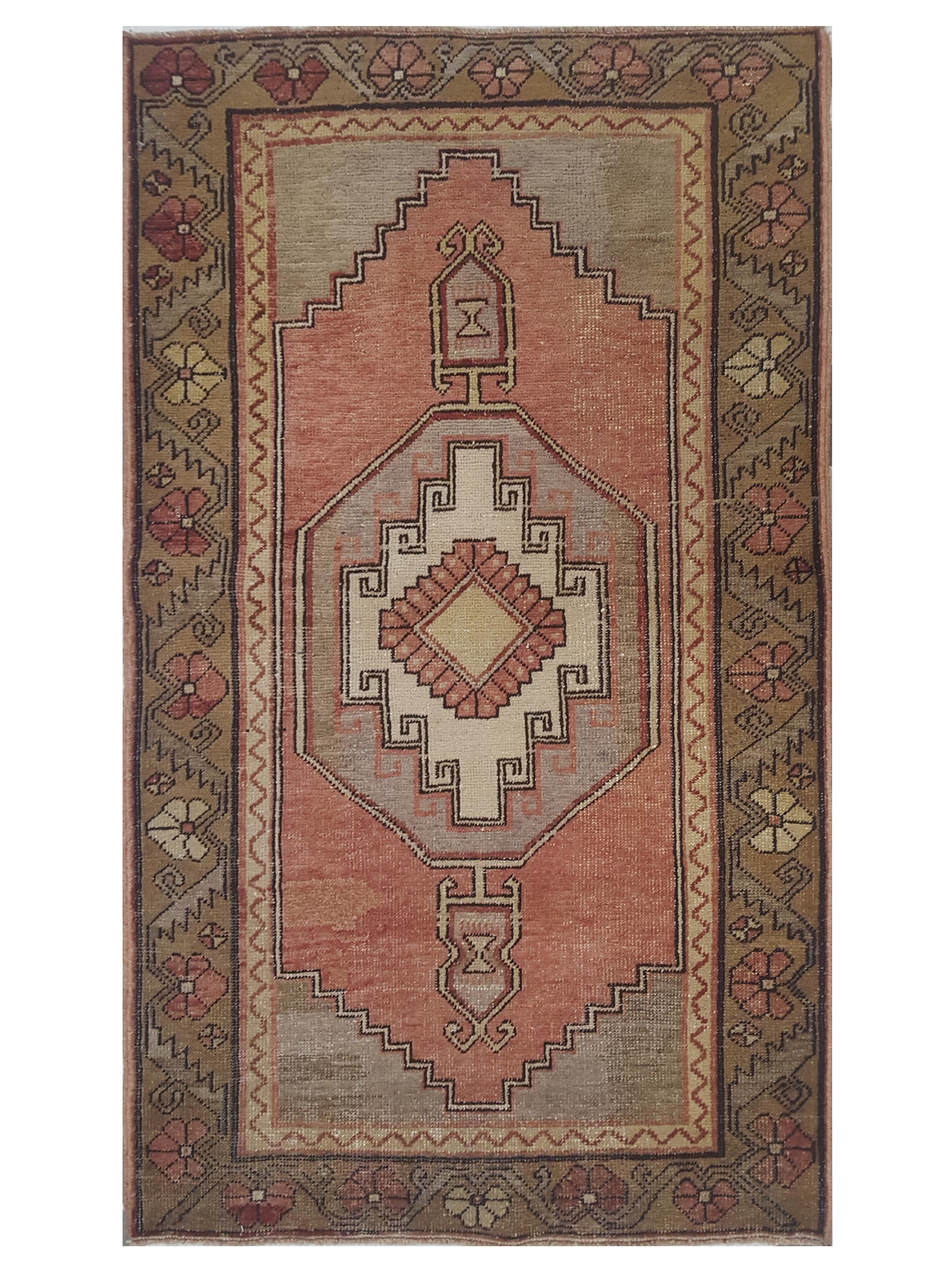 Anatolia Hand Knotted Orange 3x5