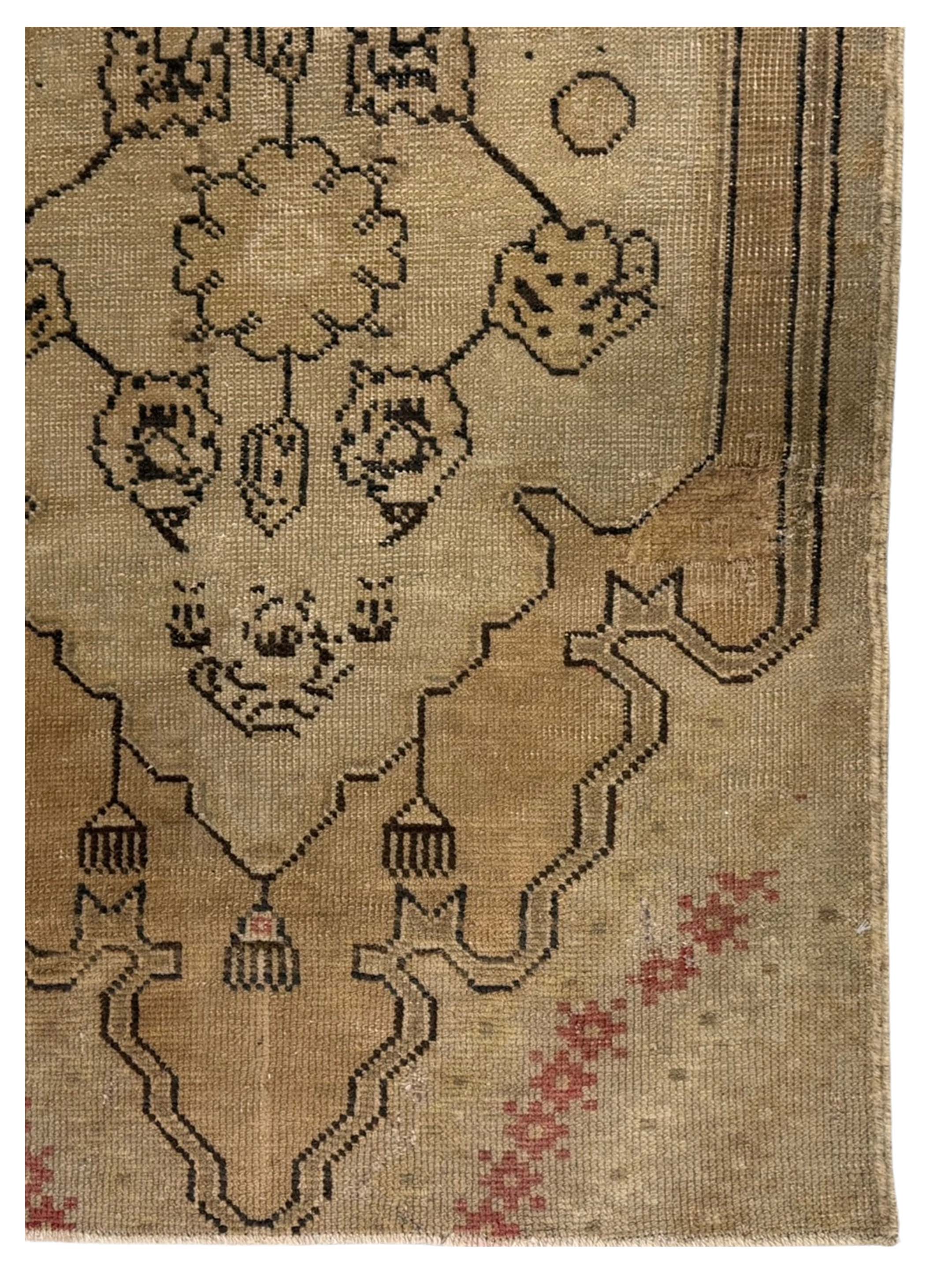 Anatolia Hand Knotted Camel 3x9 - Image 2 of 4