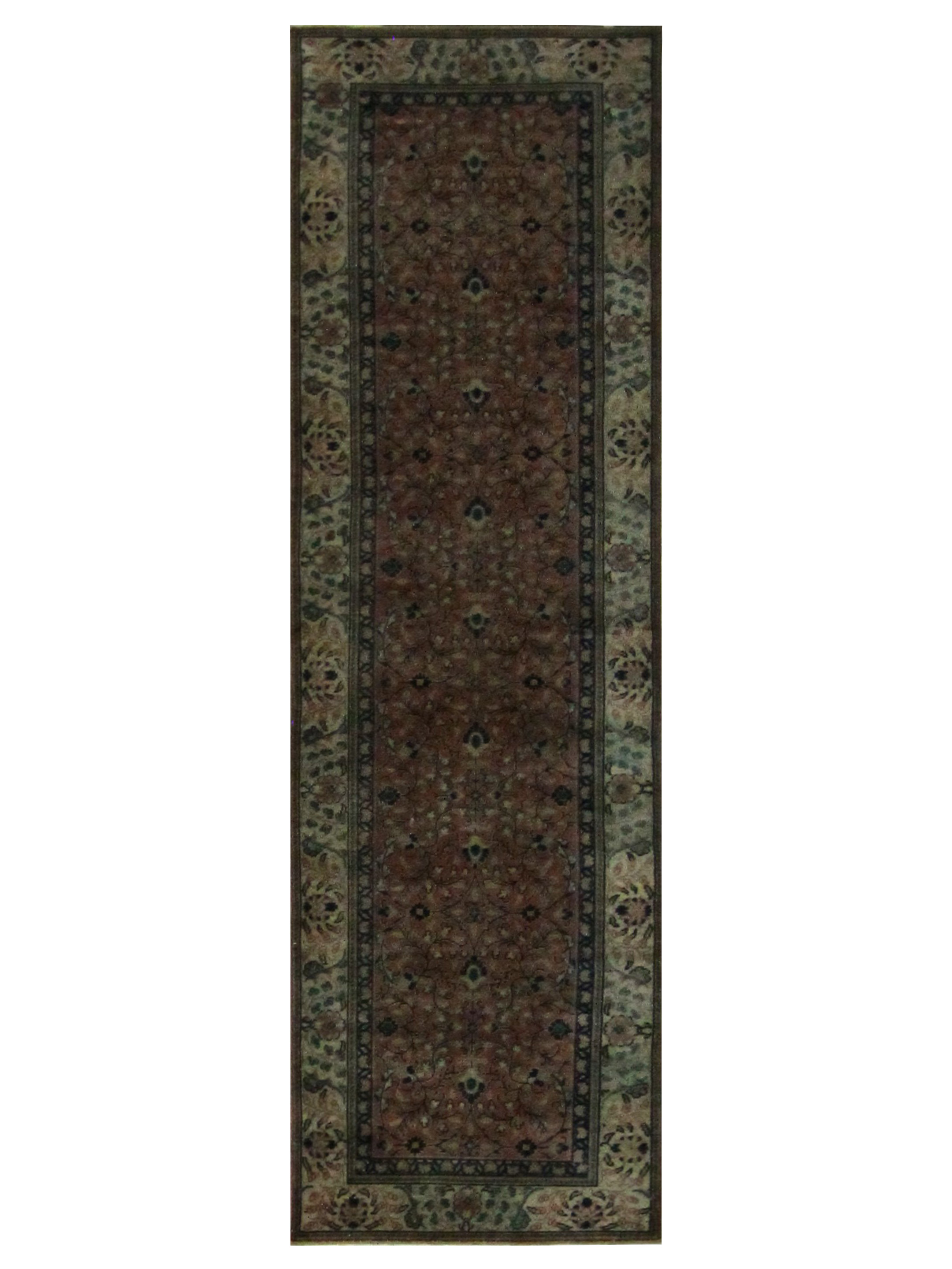 Anatolia Hand Knotted Rust 3x9