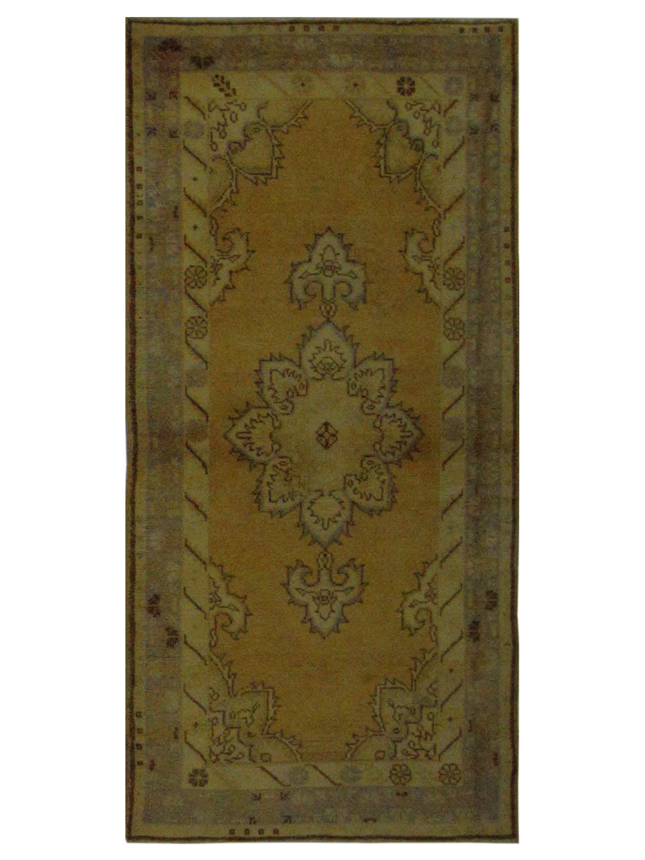 Anatolia Hand Knotted Gold 3x7