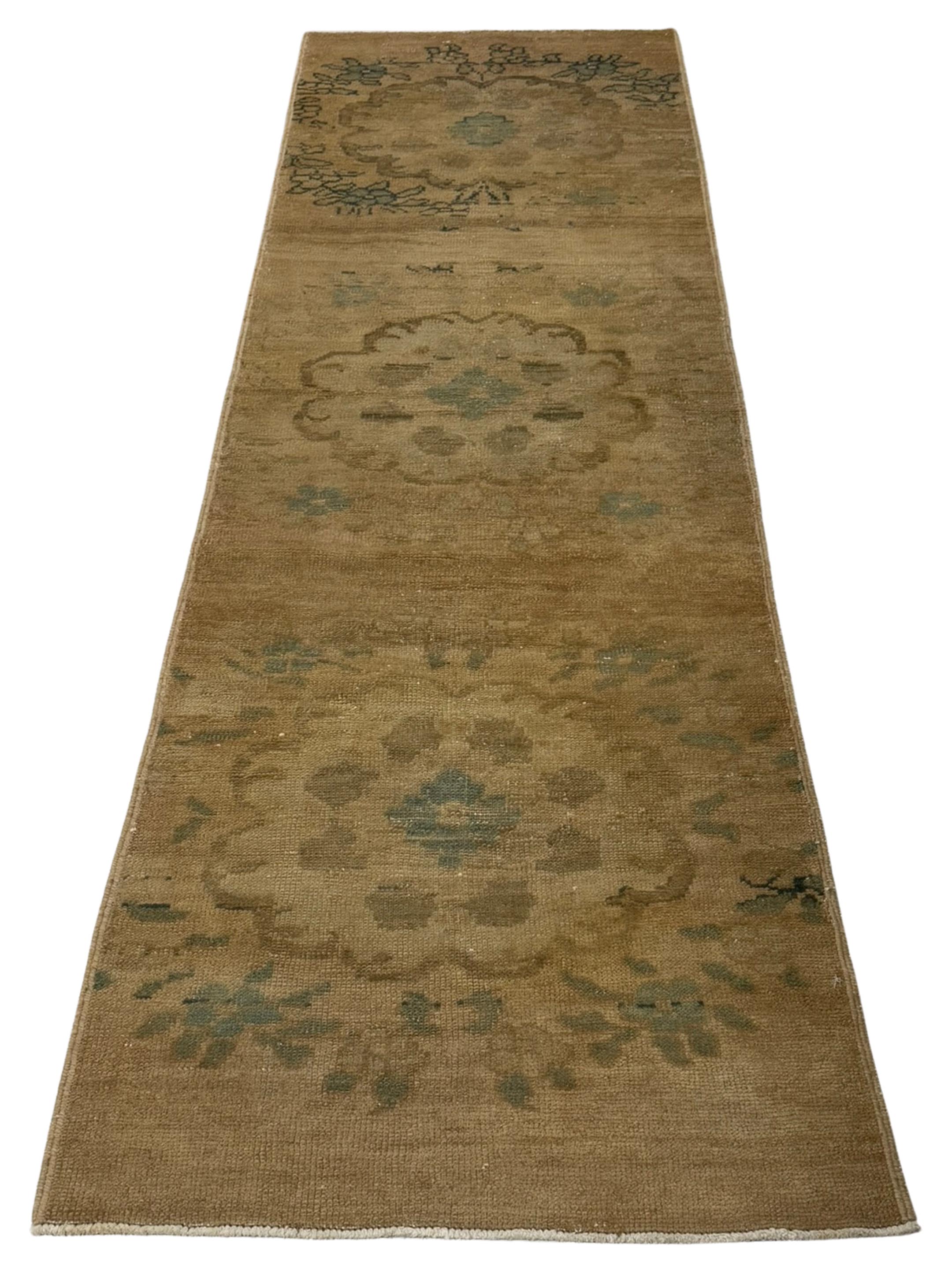 Anatolia Hand Knotted Camel 3x8 - Image 2 of 4