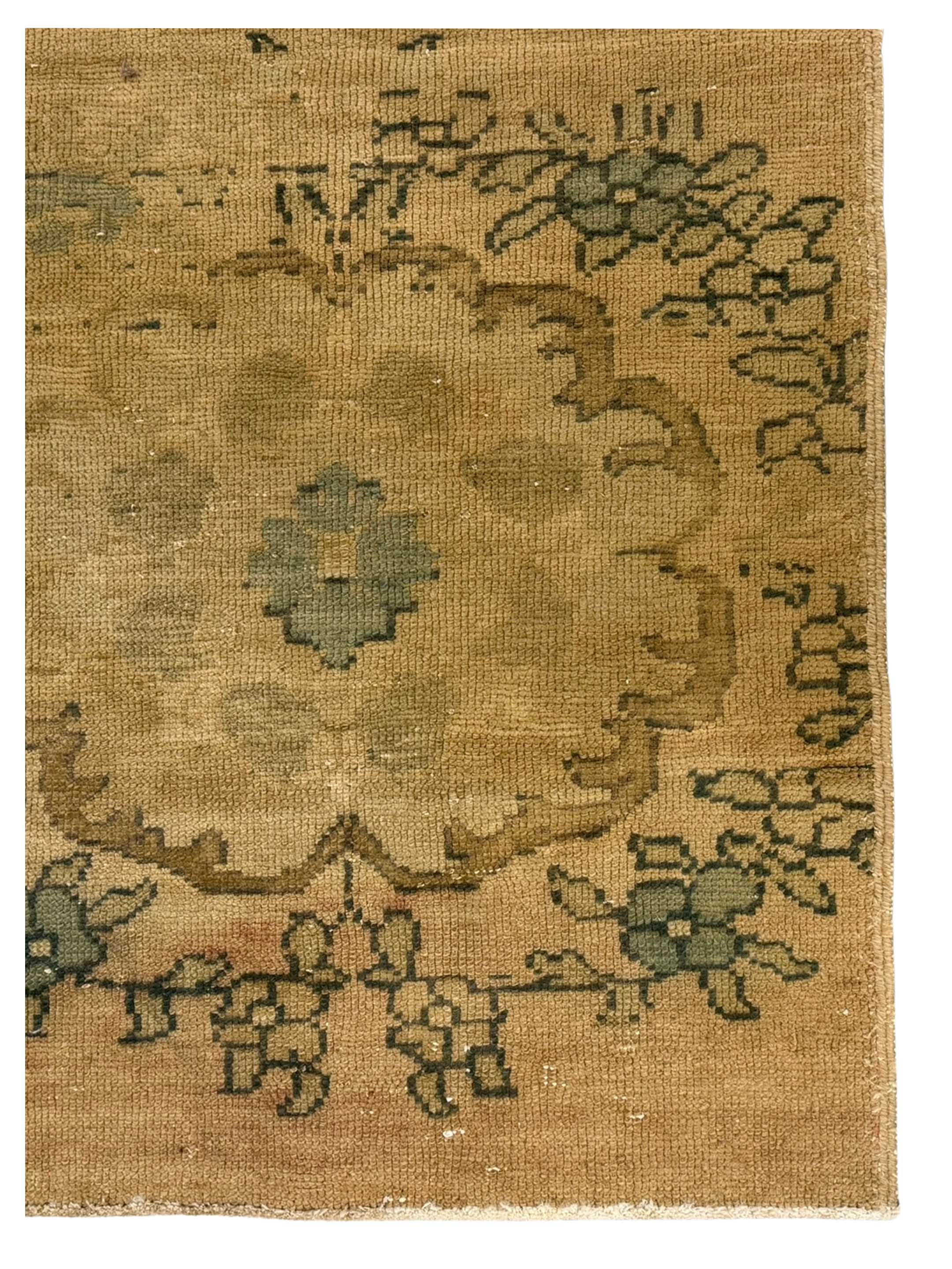 Anatolia Hand Knotted Camel 3x8 - Image 3 of 4