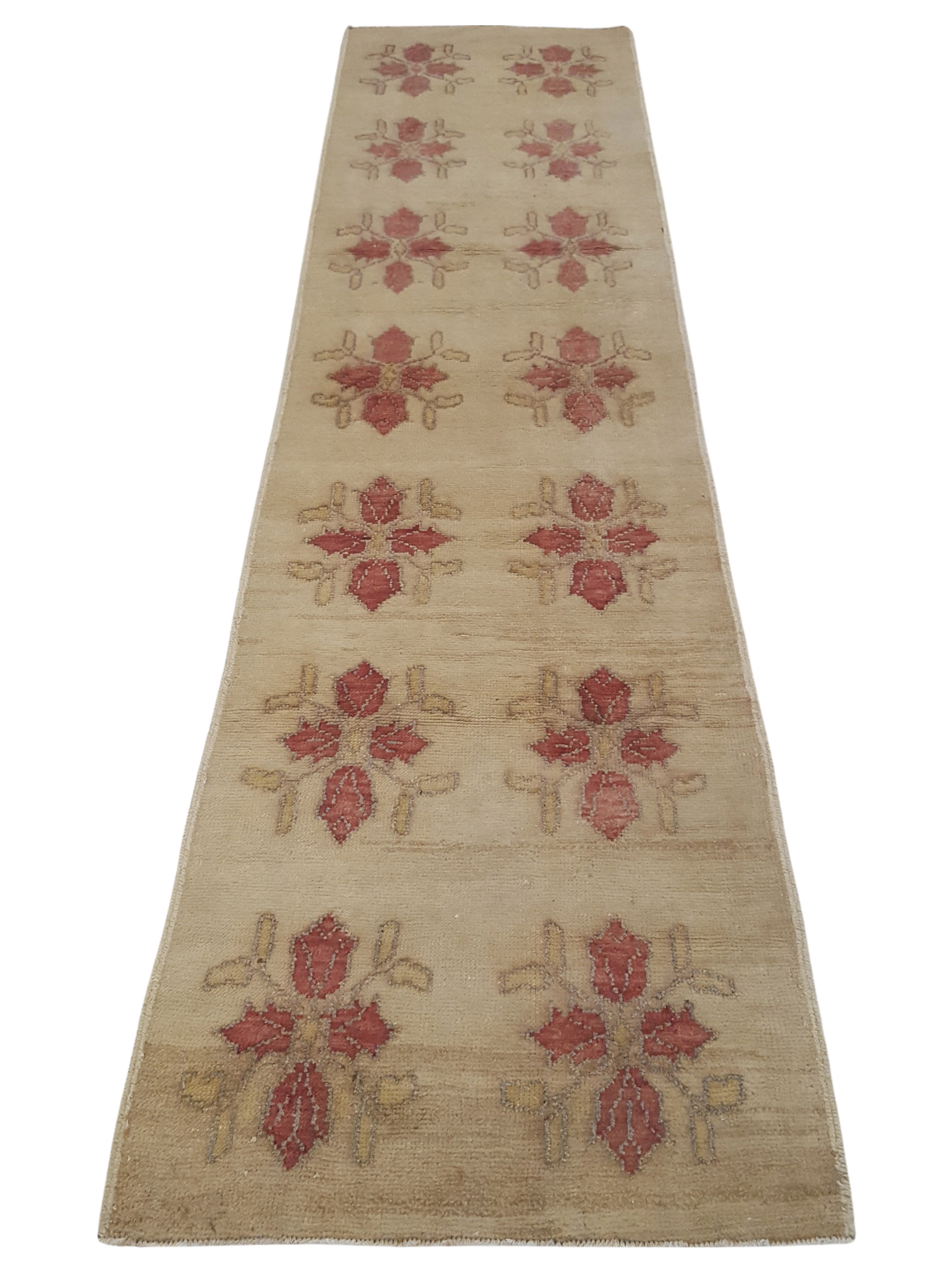 Anatolia Hand Knotted Beige 3x11 - Image 3 of 4