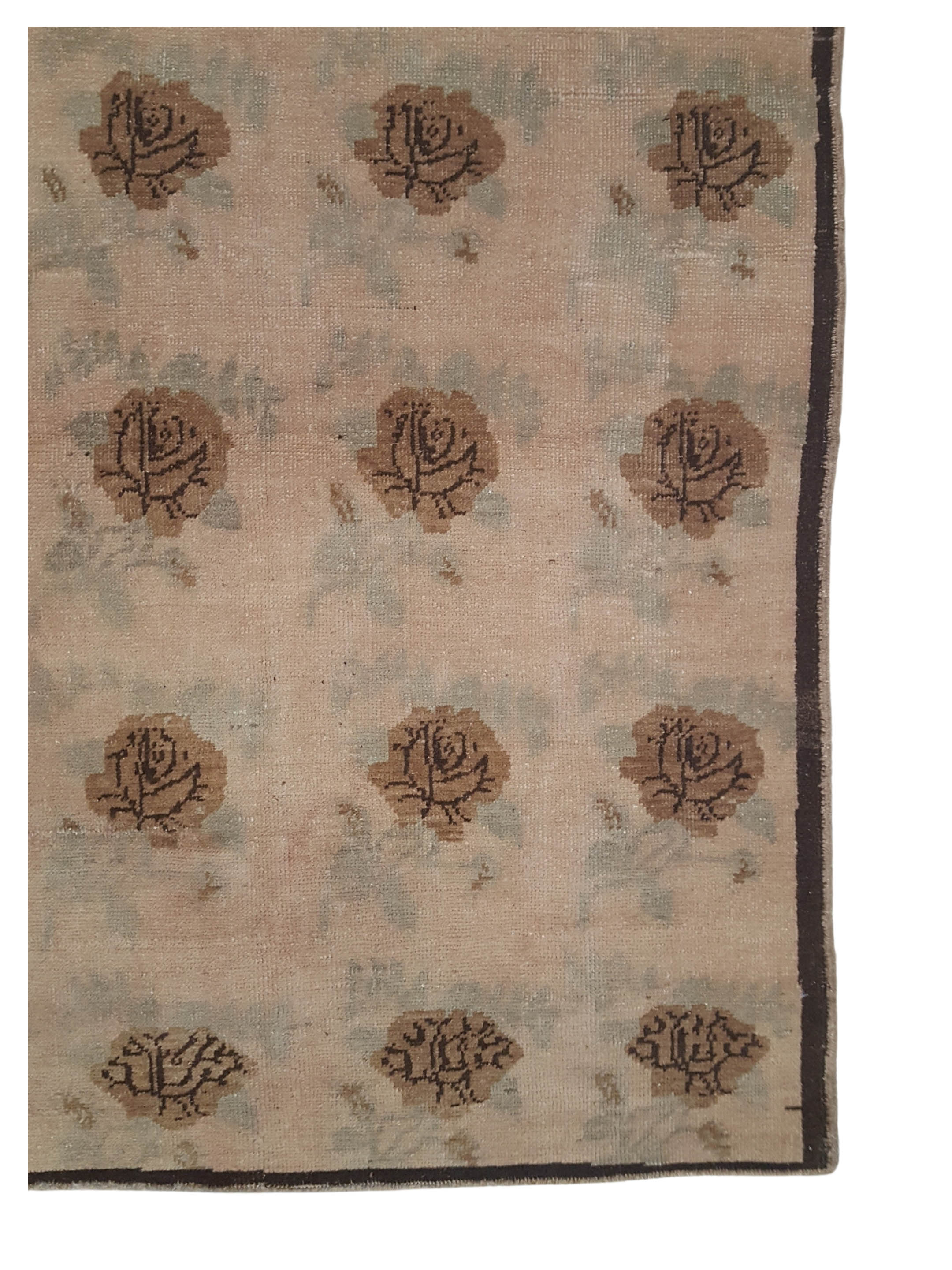 Anatolia Hand Knotted Beige 5x5 - Image 2 of 4
