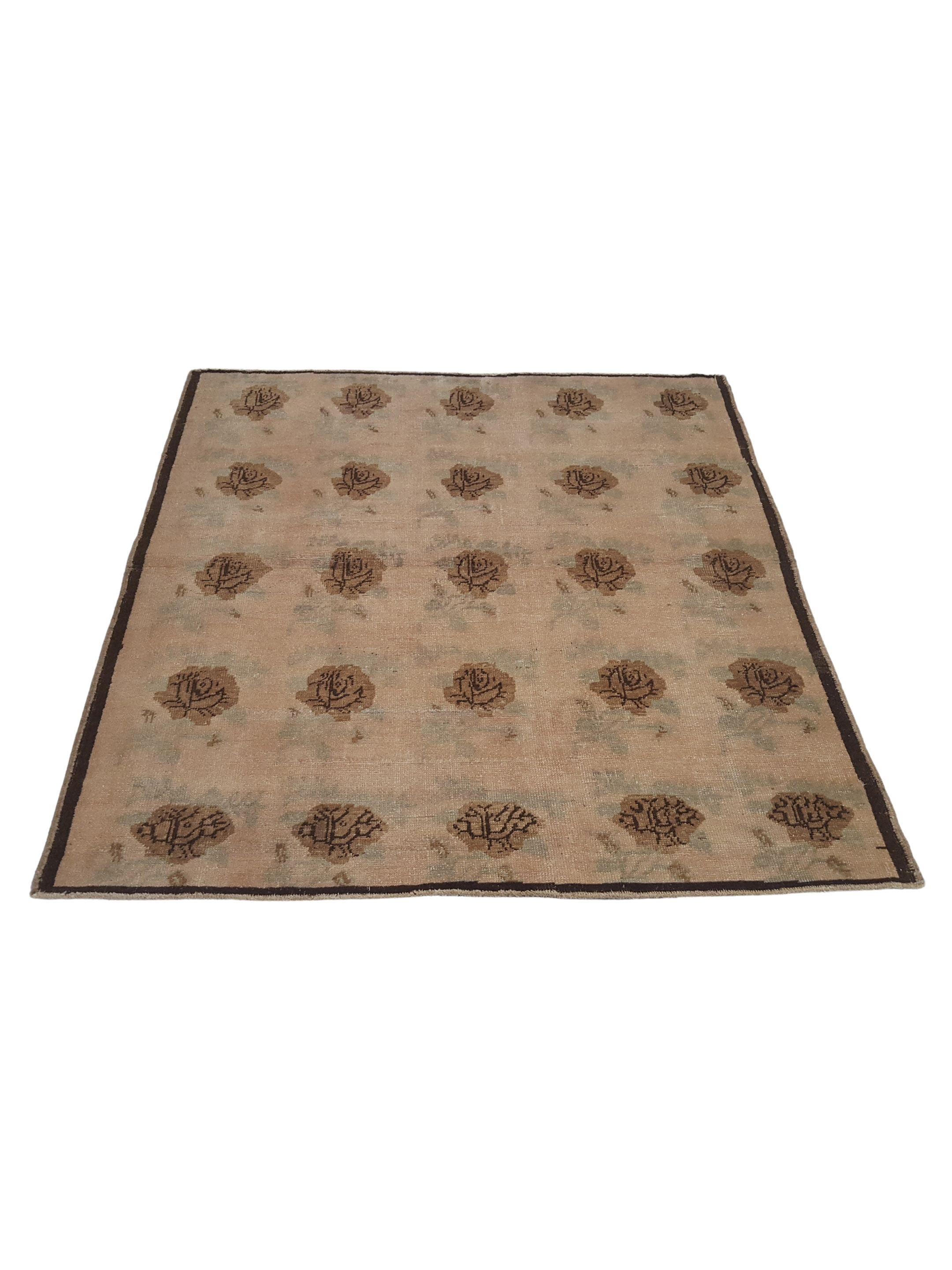 Anatolia Hand Knotted Beige 5x5 - Image 3 of 4