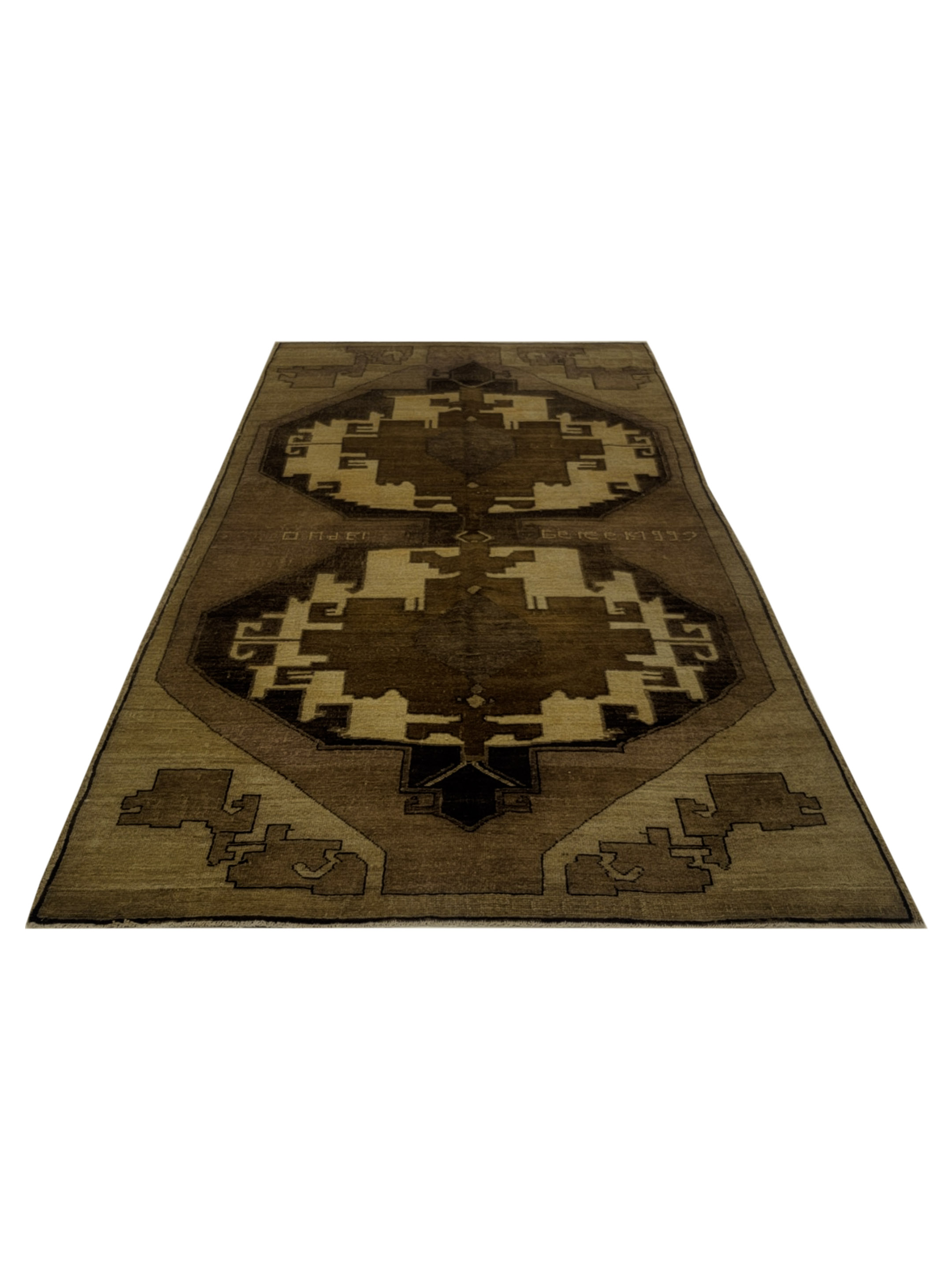 Kars Hand Knotted Mocha 6x10 - Image 2 of 5