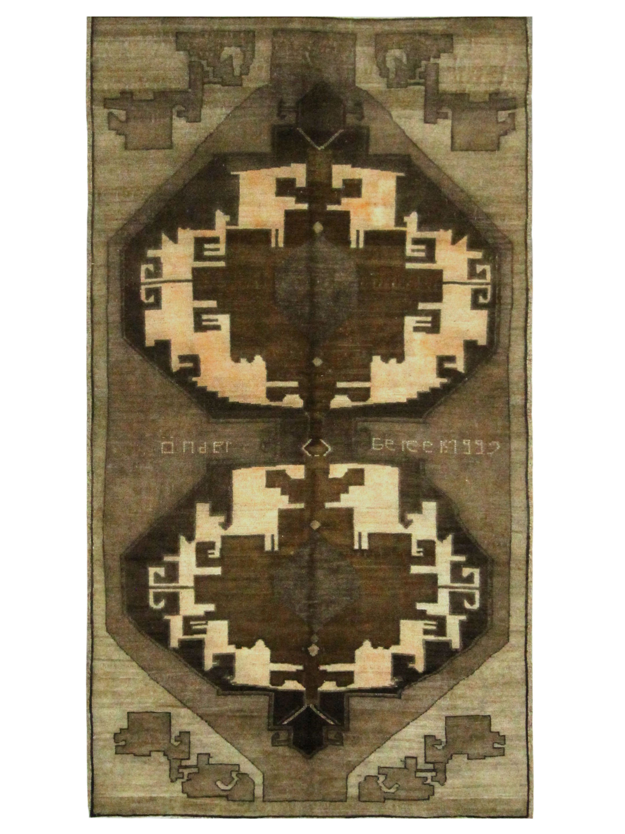 Kars Hand Knotted Mocha 6x10