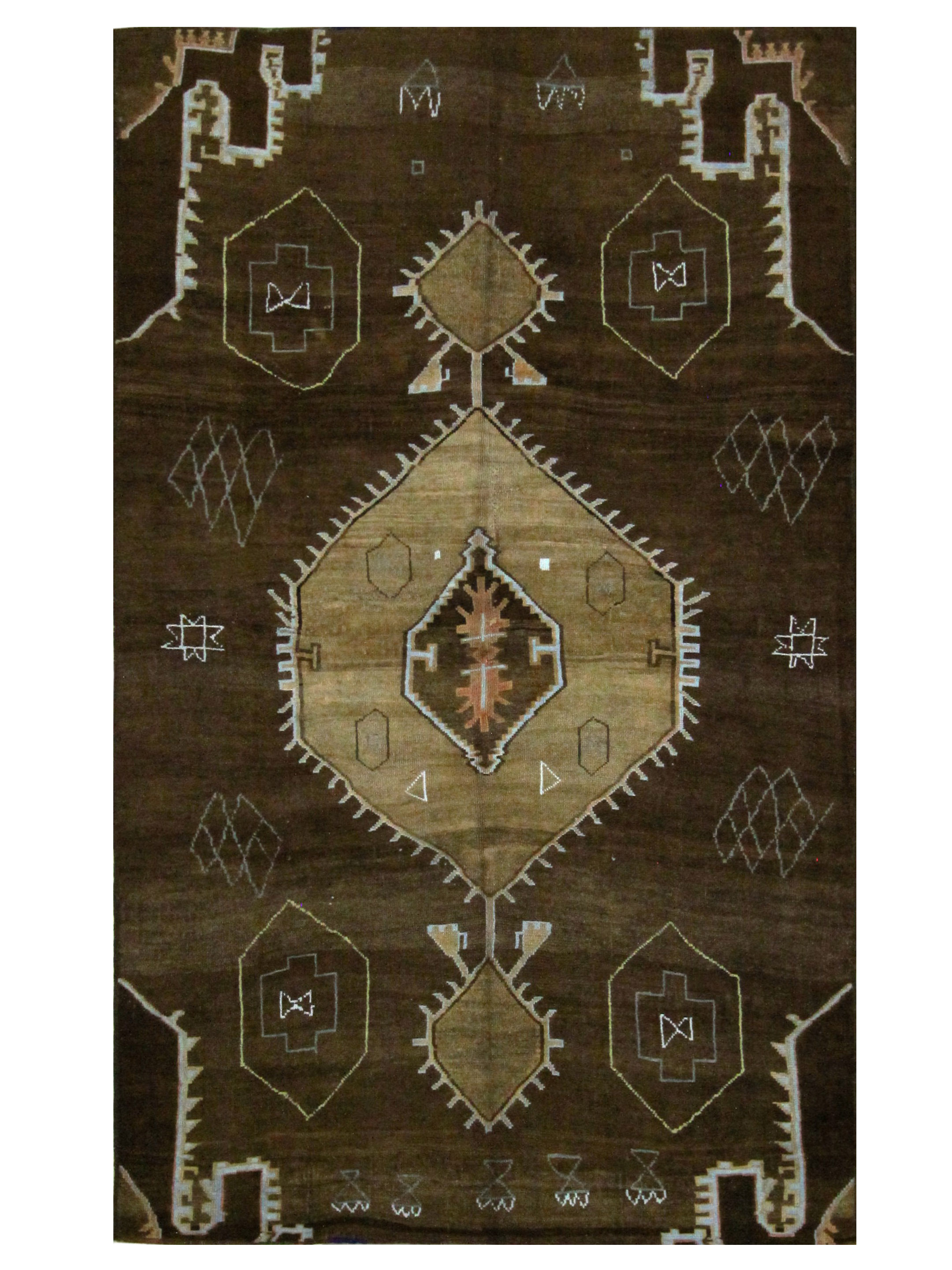 Kars Hand Knotted Beige 7x11