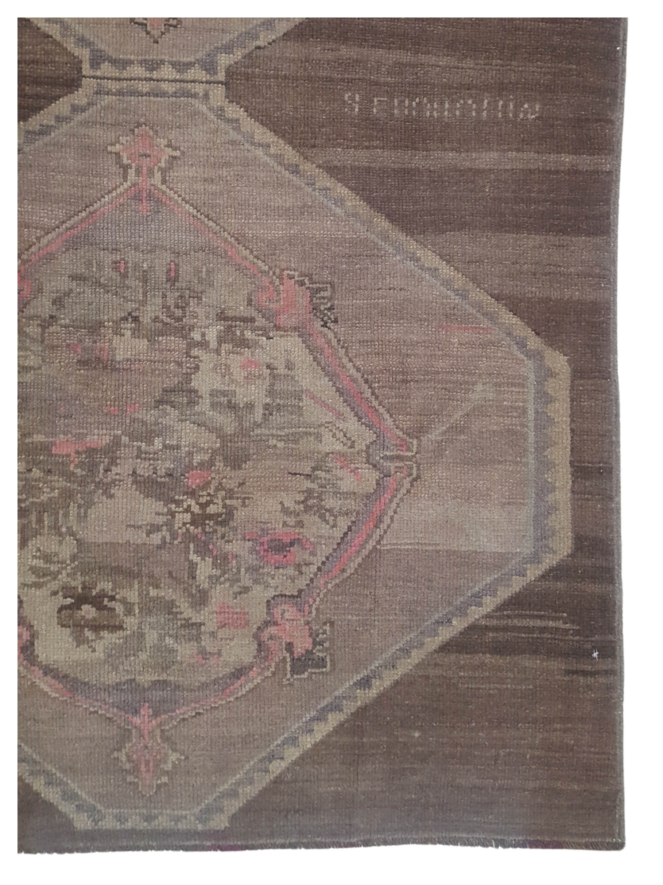 Kars Hand Knotted Mocha 4x10 - Image 2 of 4