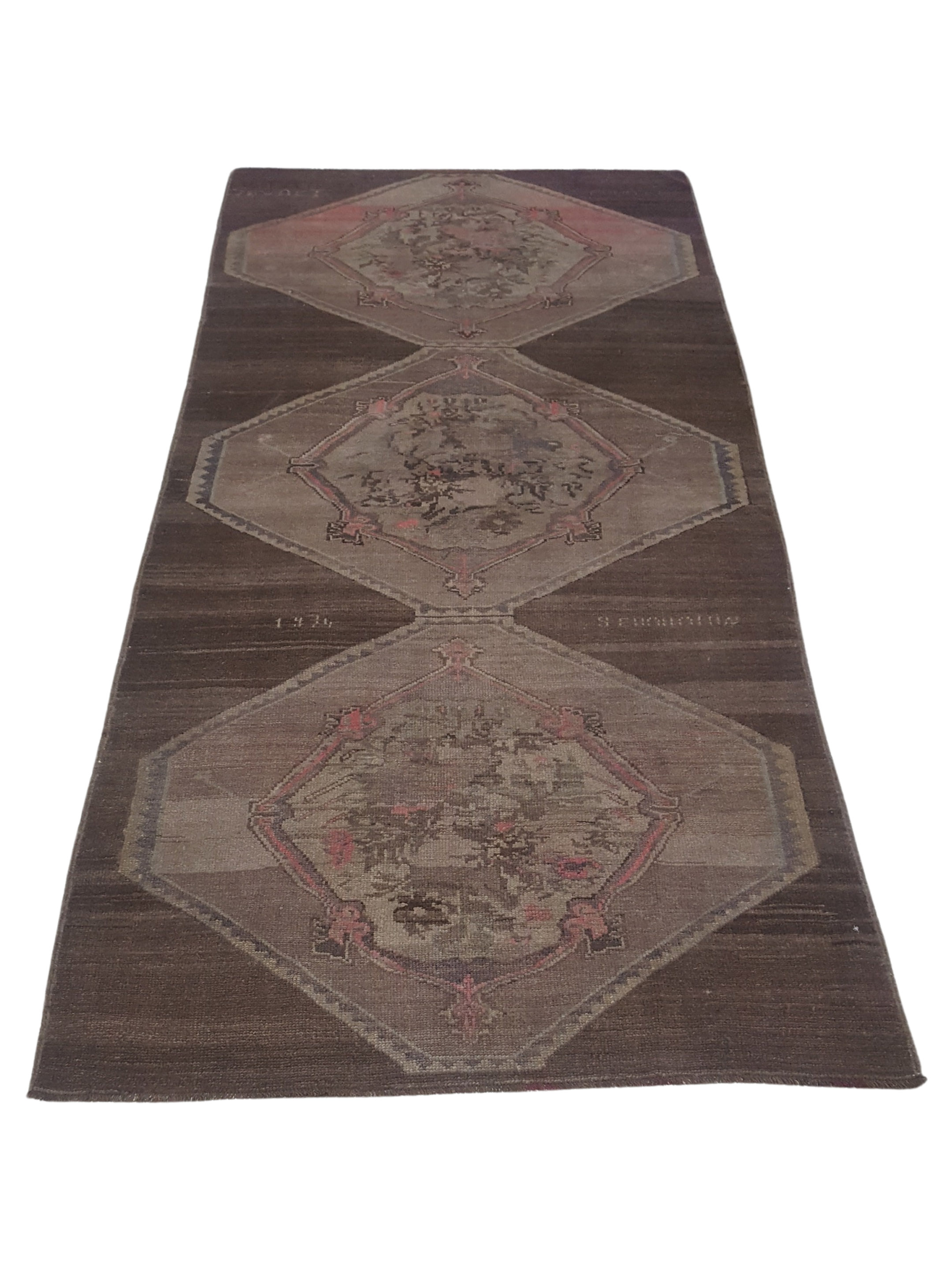 Kars Hand Knotted Mocha 4x10 - Image 3 of 4