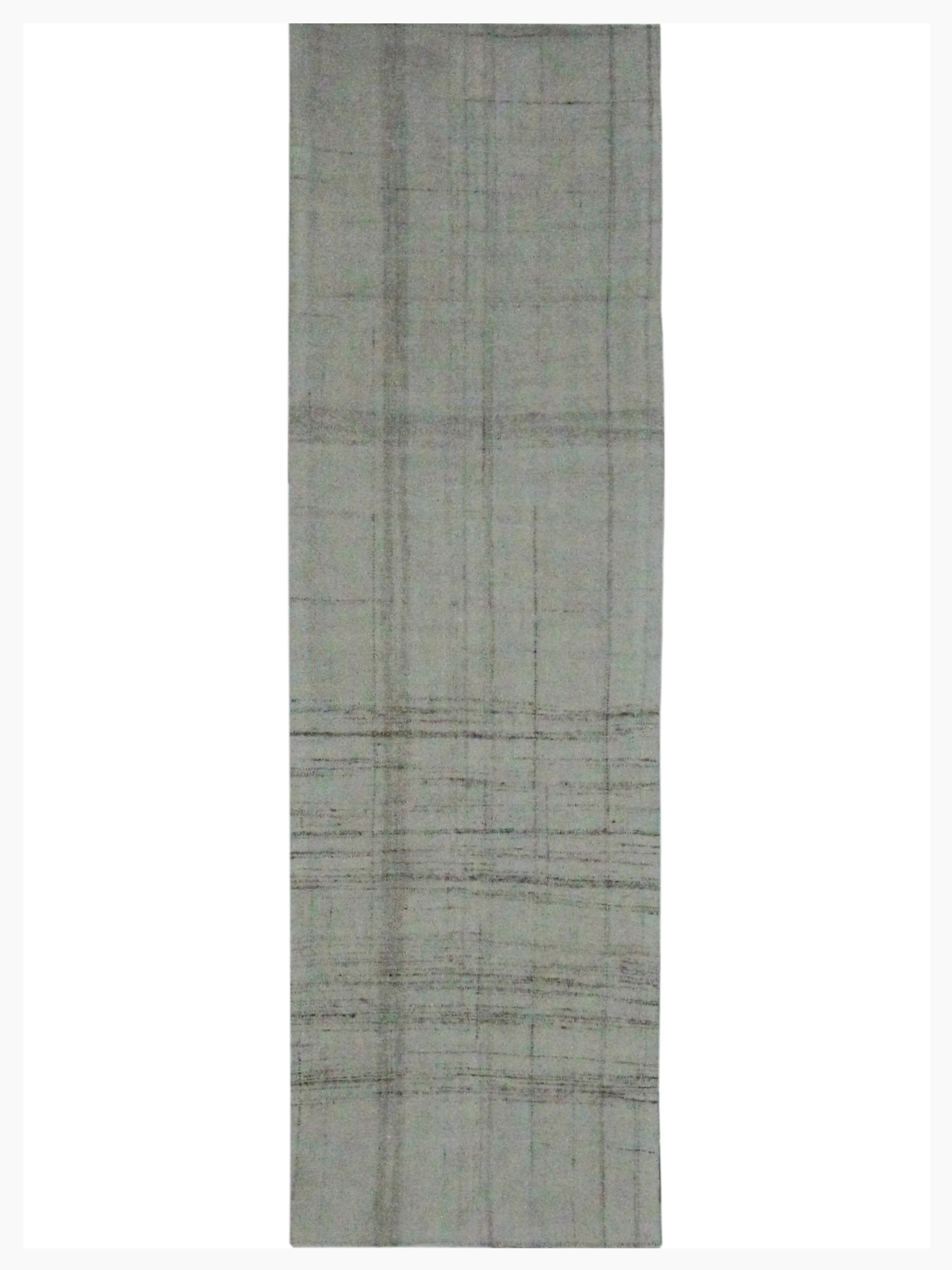 Vintage Kilim Hand Woven Ivory 3x9