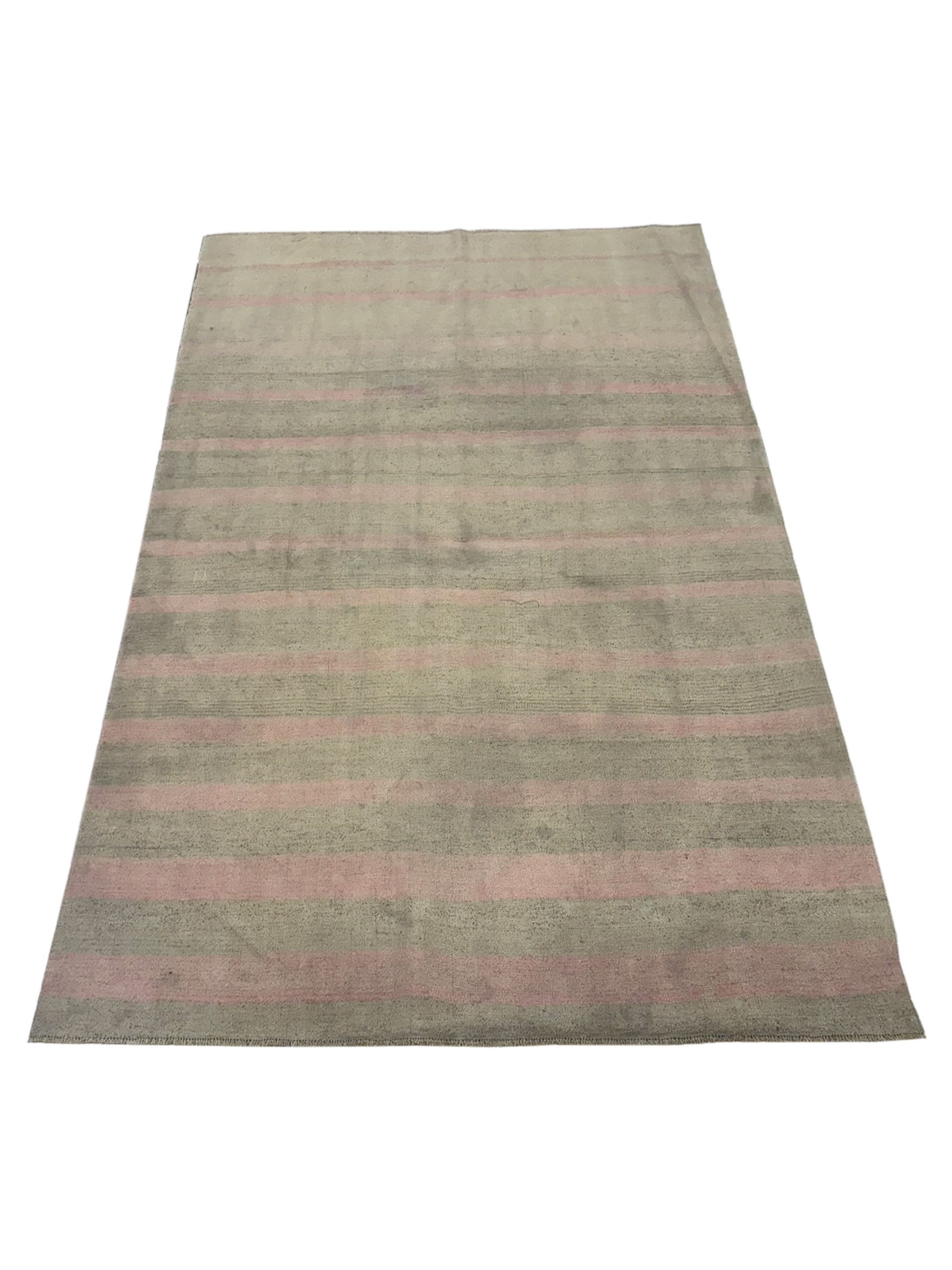 Vintage Kilim Hand Woven Grey 5x7 - Image 2 of 4