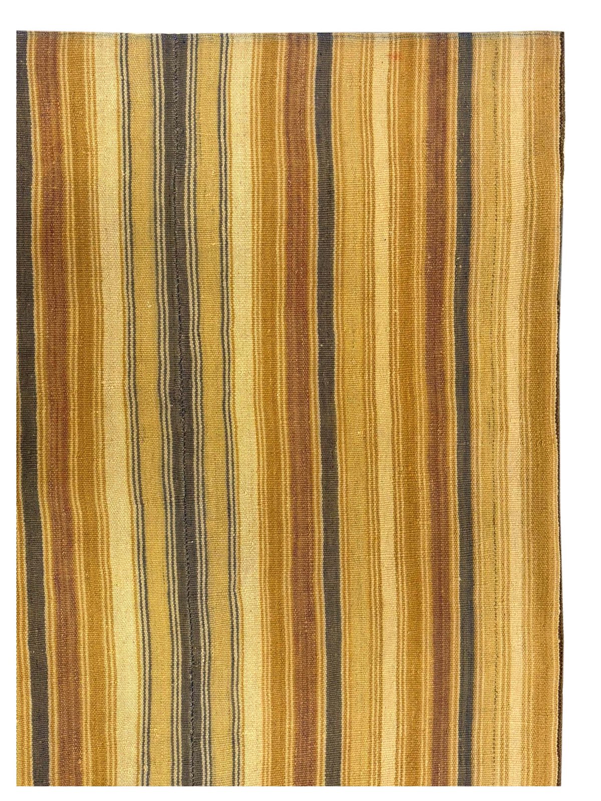 Vintage Kilim Hand Woven Yellow 5x7 - Image 3 of 4