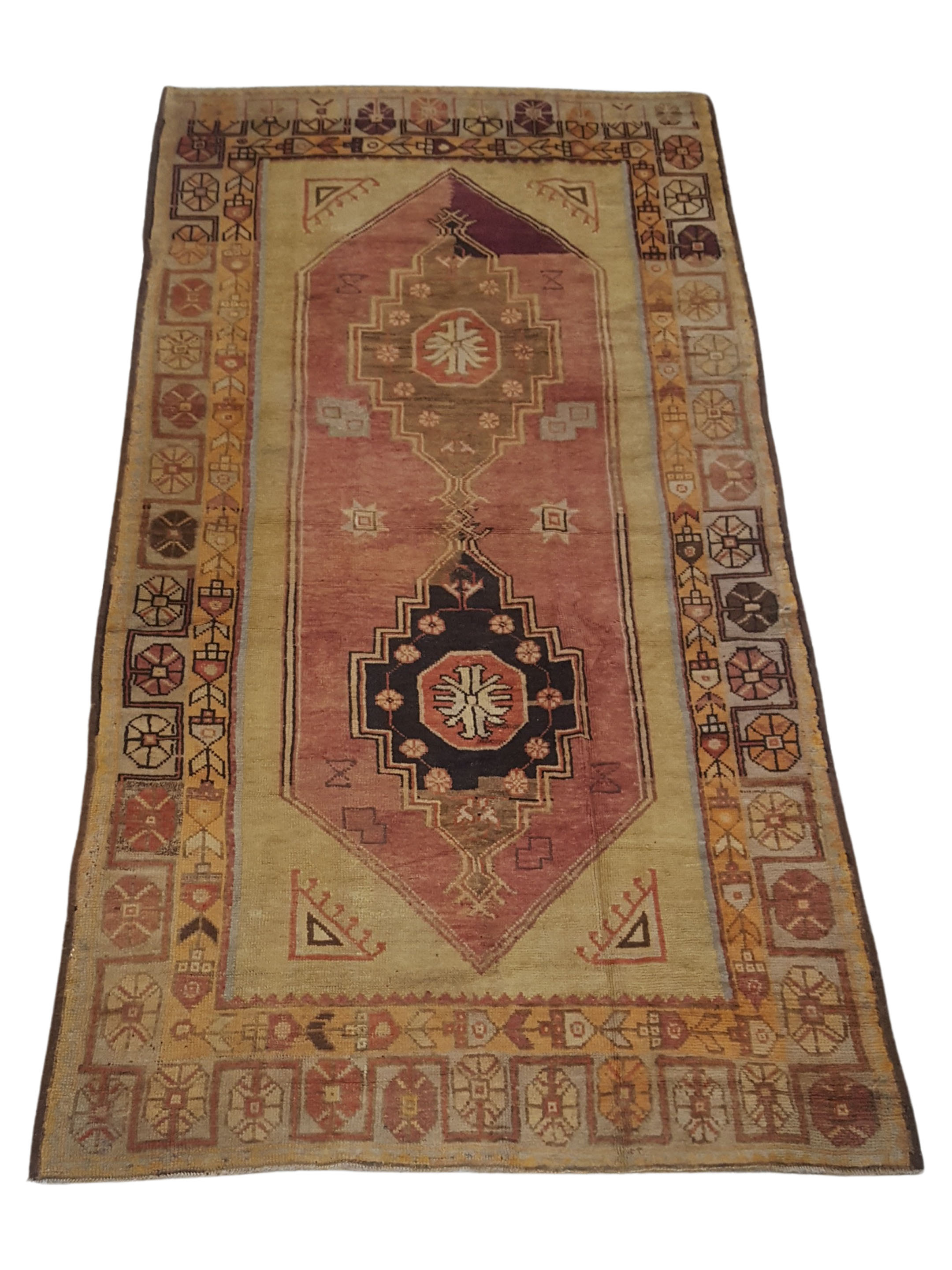 Anatolia Hand Knotted Gold 5x8 - Image 2 of 4