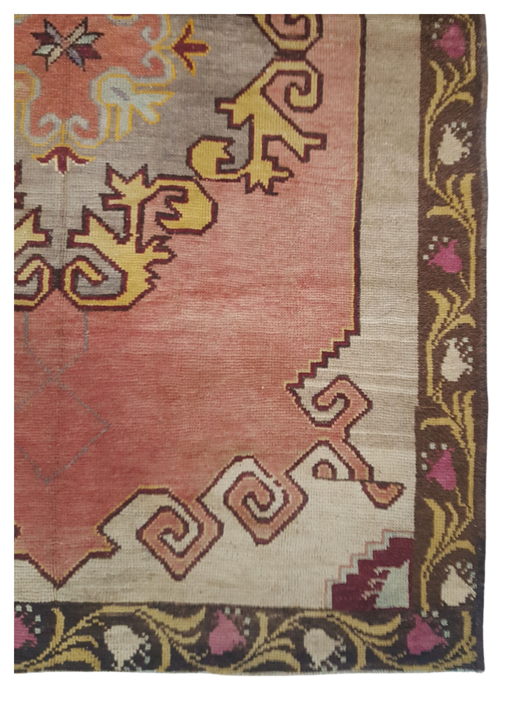 Anatolia Hand Knotted Orange 5x8 - Image 2 of 3