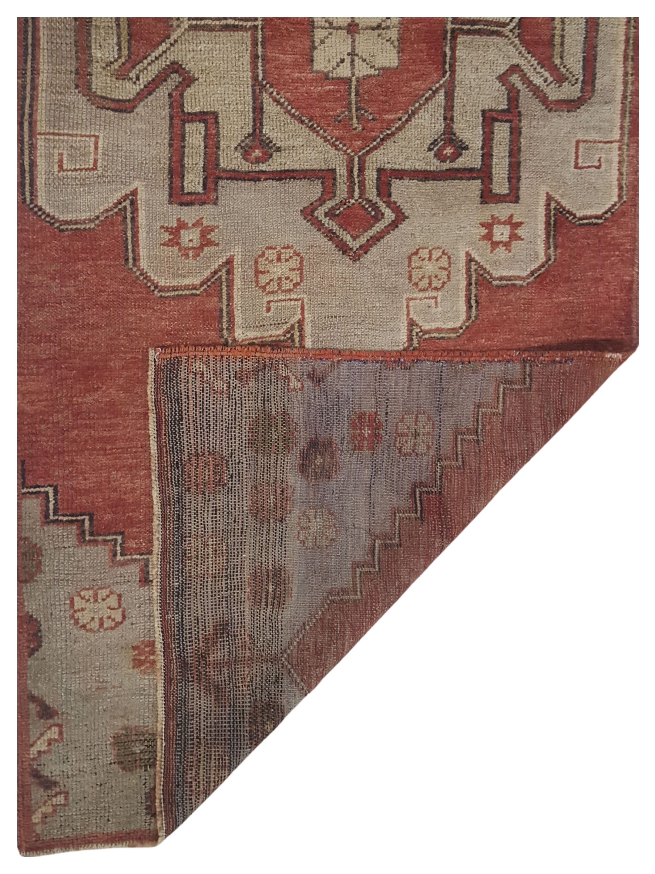 Anatolia Hand Knotted Red 3x11 - Image 4 of 4