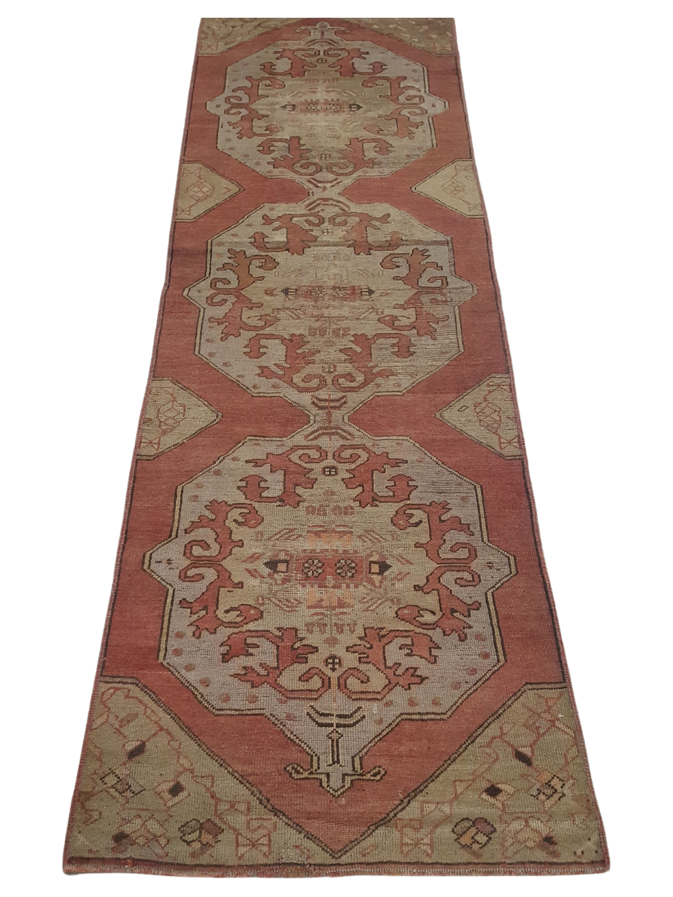 Anatolia Hand Knotted Red 3x9 - Image 2 of 4