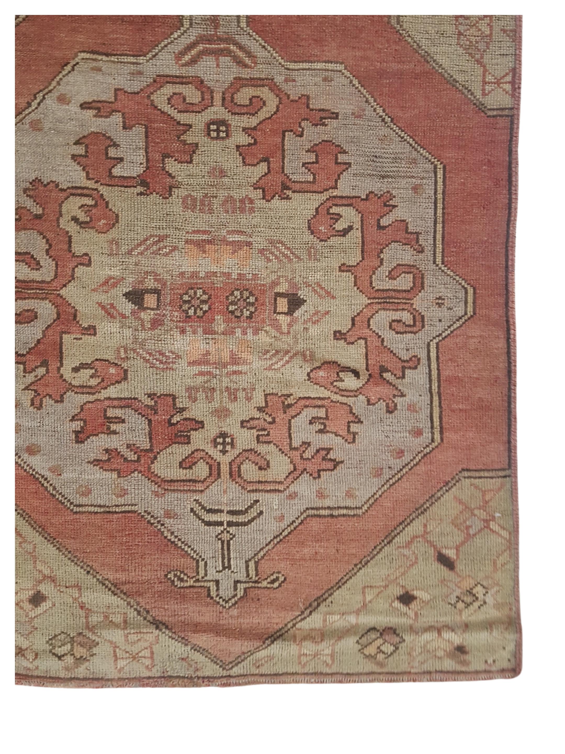 Anatolia Hand Knotted Red 3x9 - Image 3 of 4