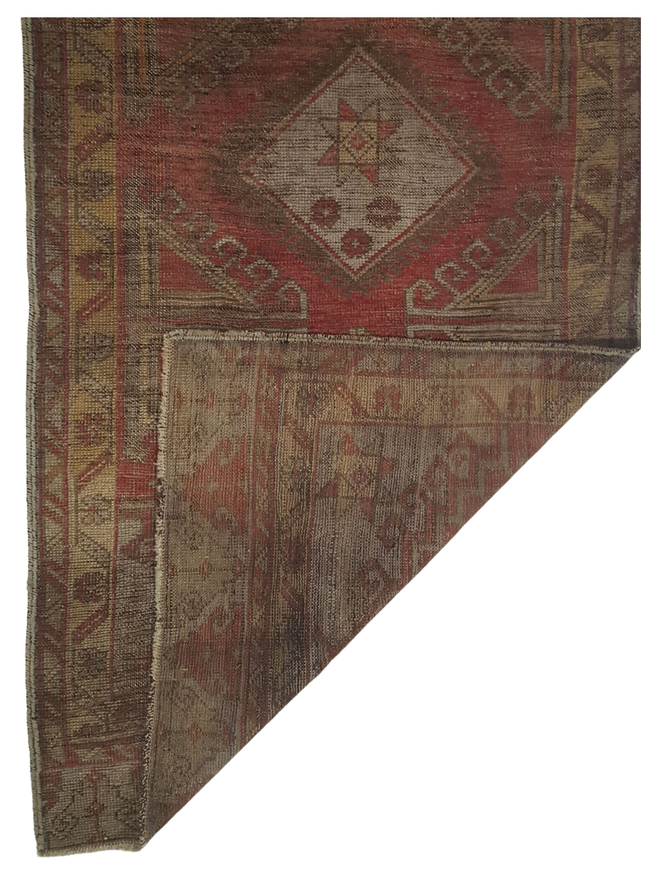 Anatolia Hand Knotted Red 3x10 - Image 4 of 4