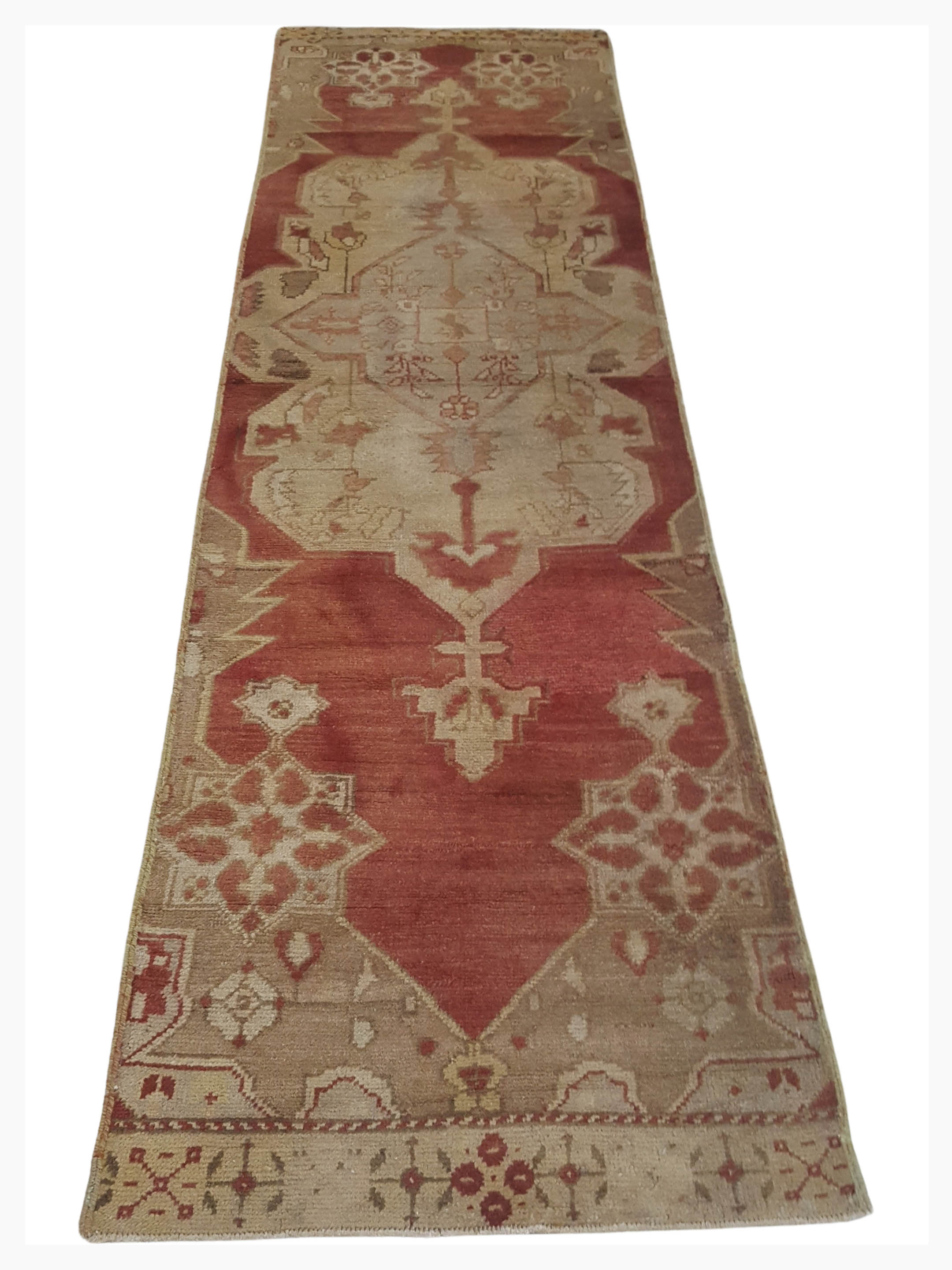 Anatolia Hand Knotted Orange 3x10 - Image 2 of 4