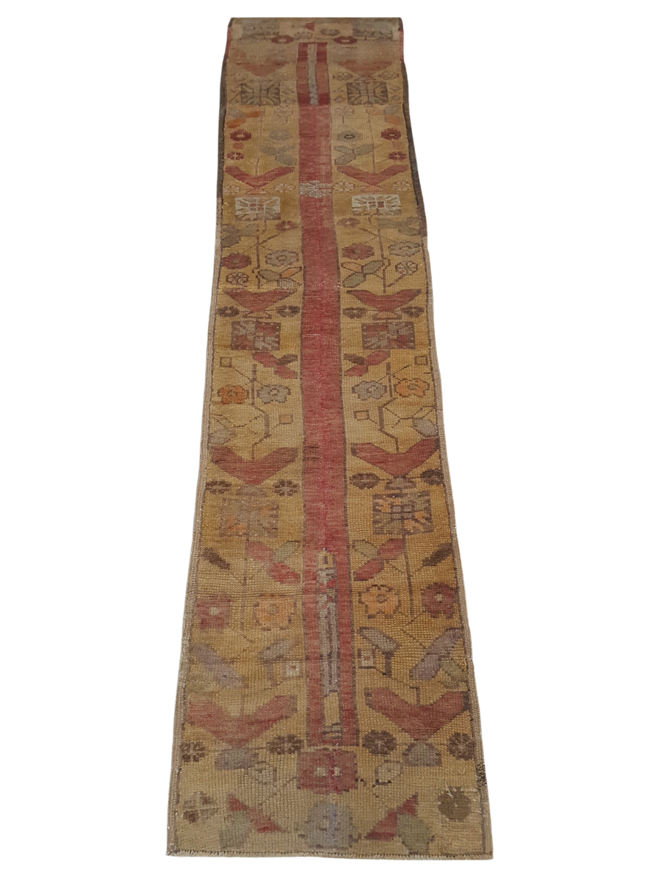 Anatolia Hand Knotted Camel 2x7 - Image 2 of 4