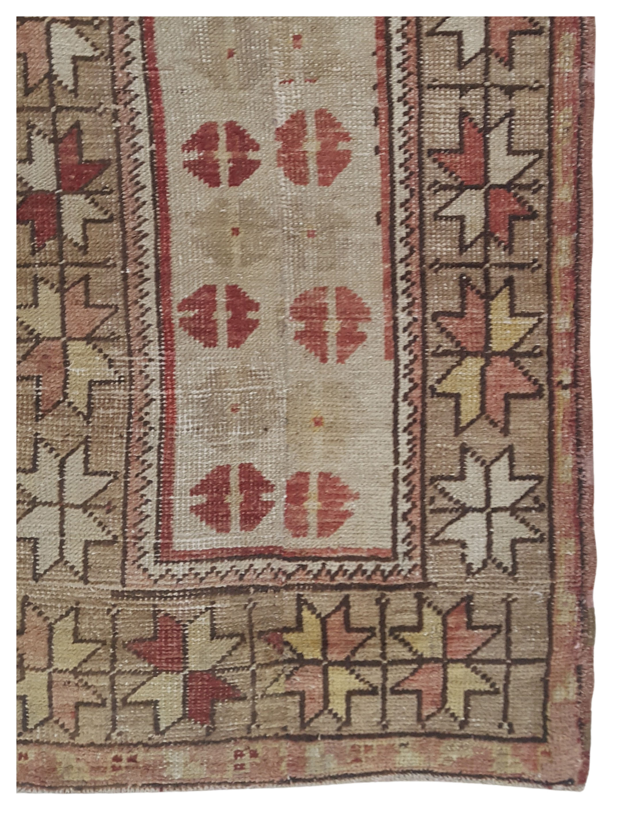 Anatolia Hand Knotted Ivory 2x7 - Image 3 of 4
