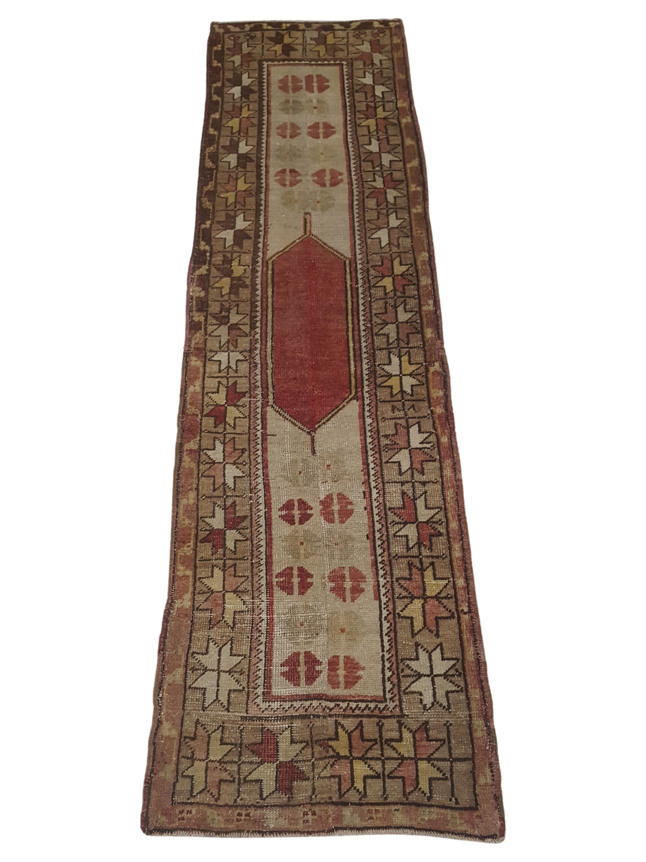 Anatolia Hand Knotted Ivory 2x7