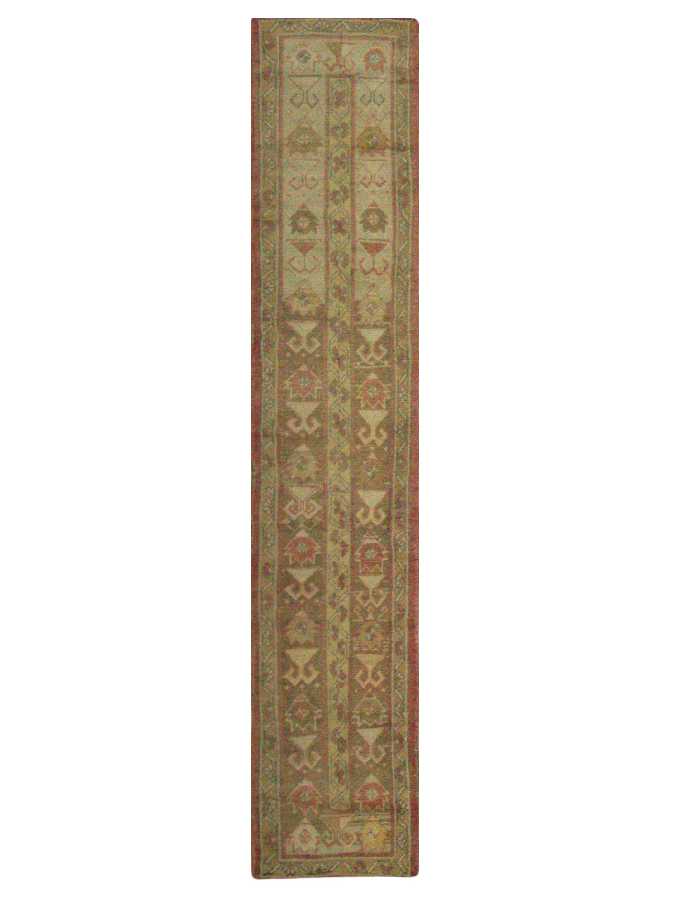 Anatolia Hand Knotted Rust 2x9