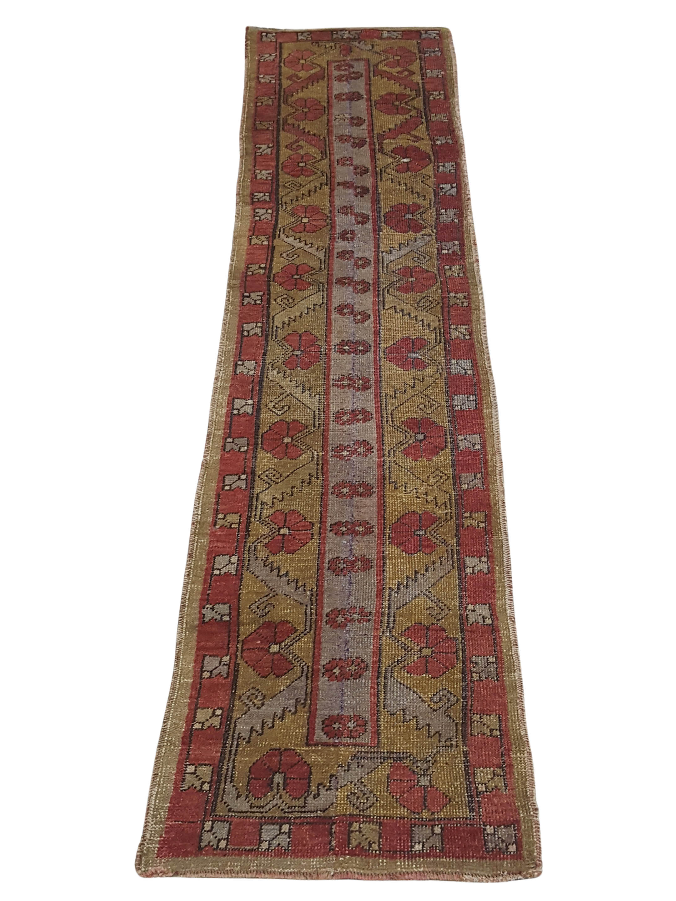 Anatolia Hand Knotted Gold 2x7 - Image 2 of 4