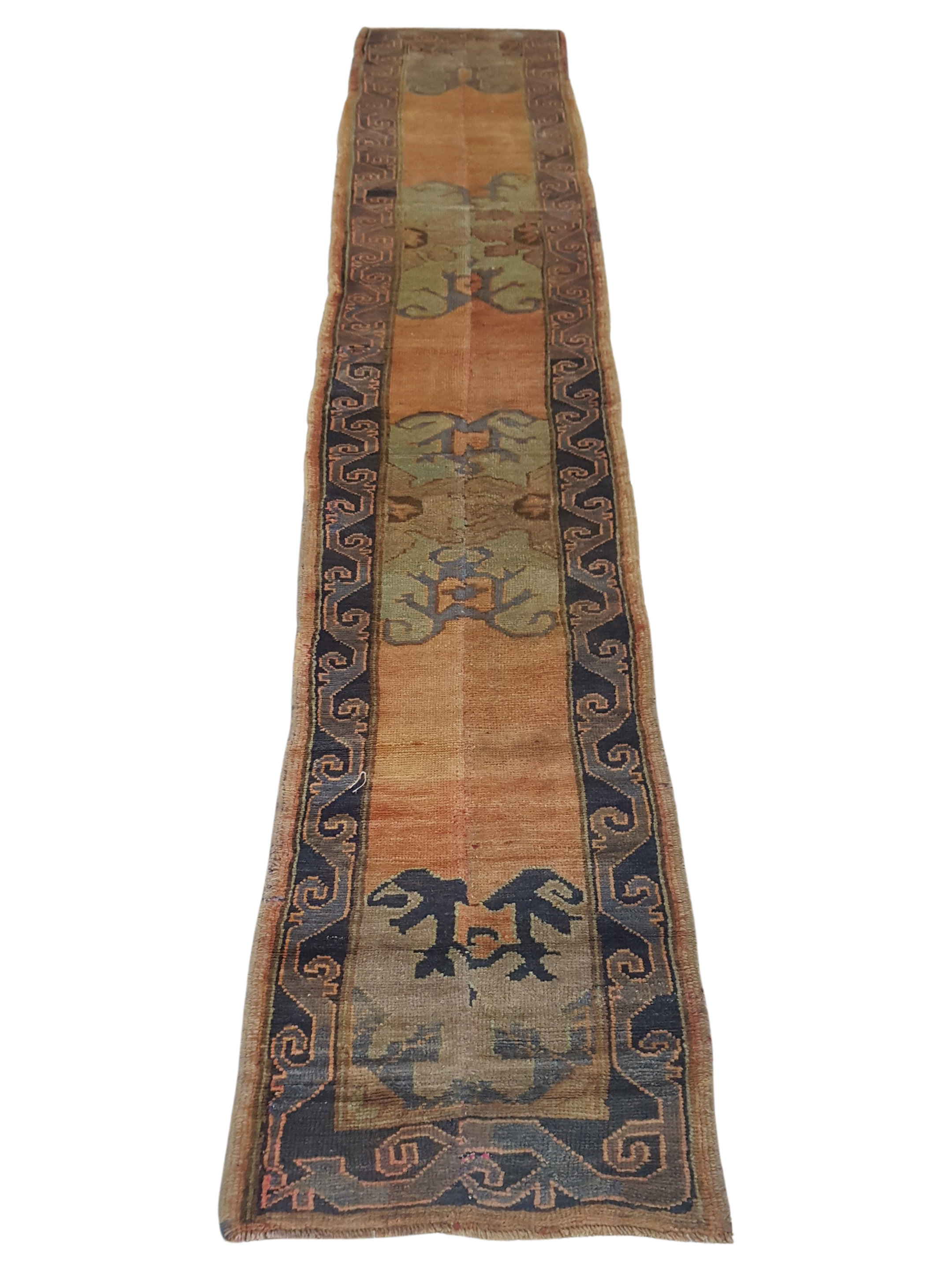 Anatolia Hand Knotted Orange 2x10 - Image 2 of 4