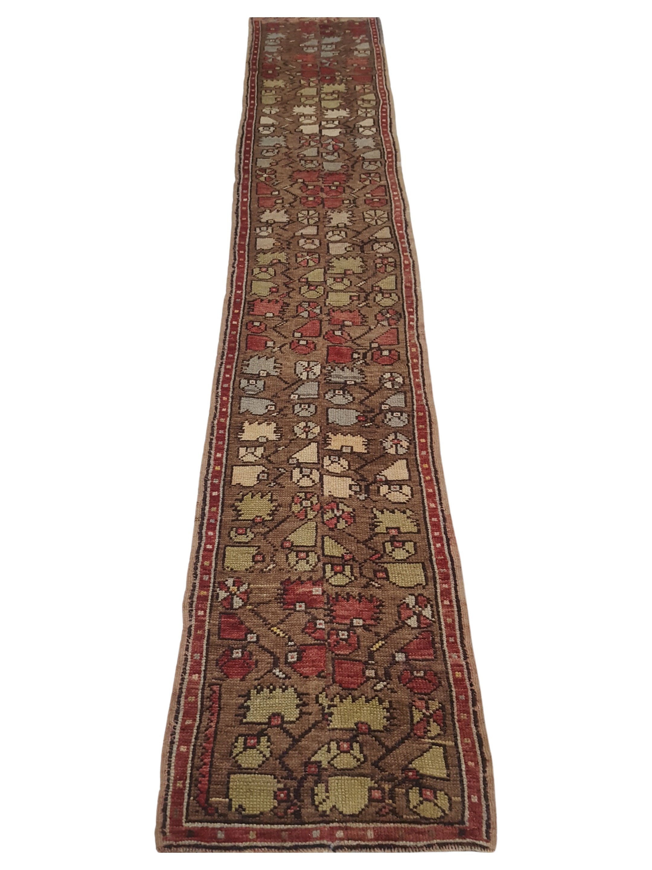 Anatolia Hand Knotted Camel 2x10 - Image 2 of 4