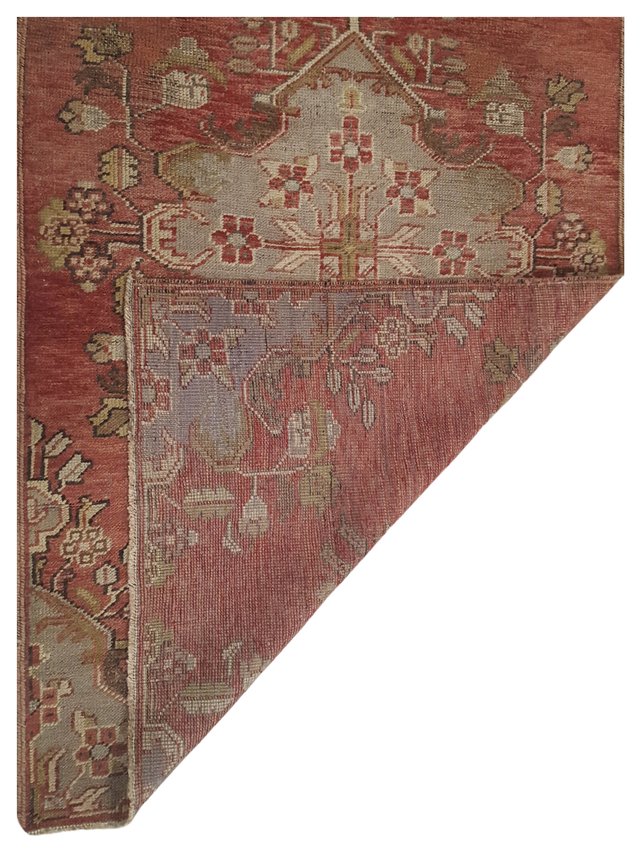 Anatolia Hand Knotted Rust 3x10 - Image 4 of 4