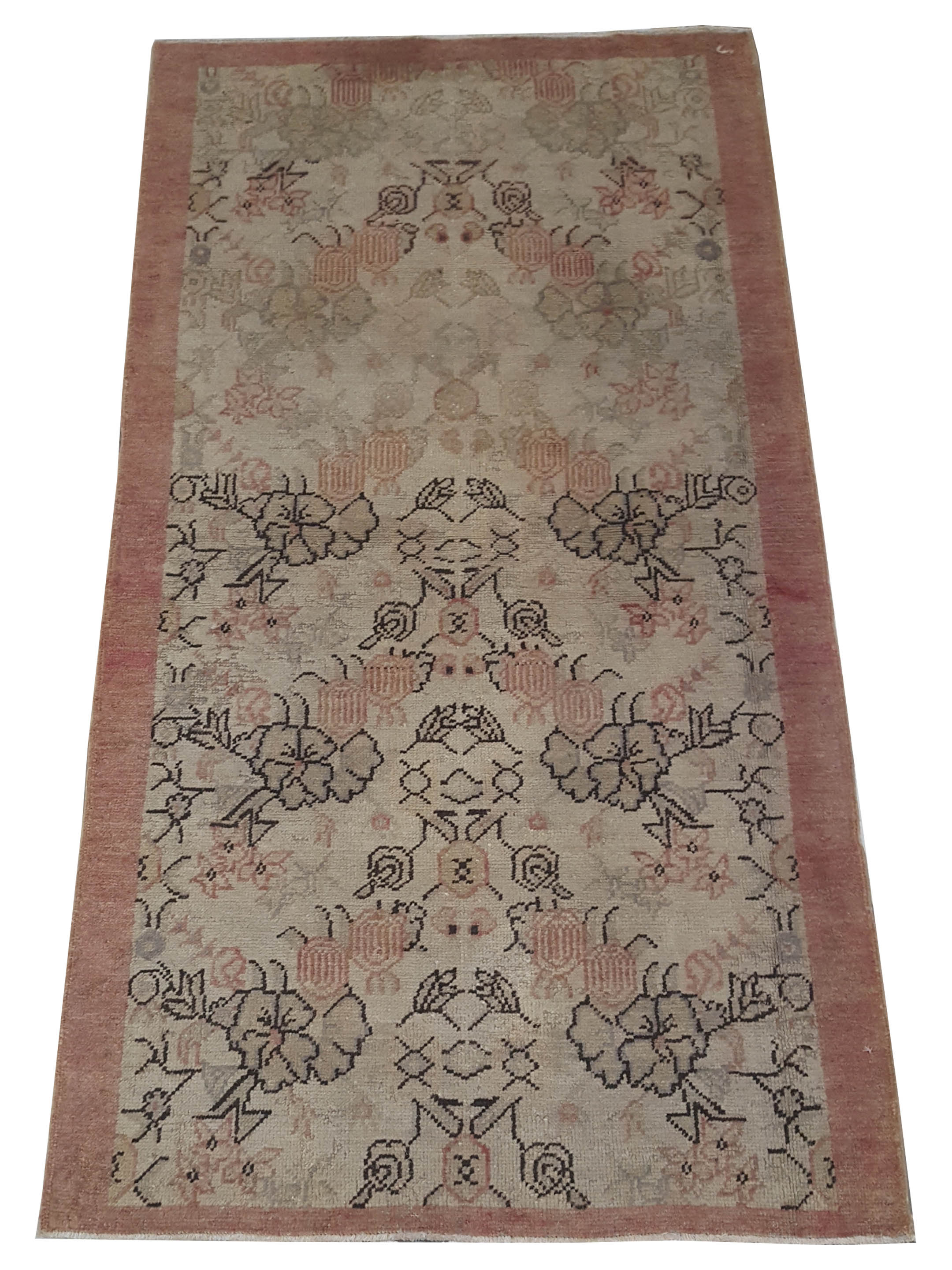 Anatolia Hand Knotted Beige 3x6 - Image 2 of 4