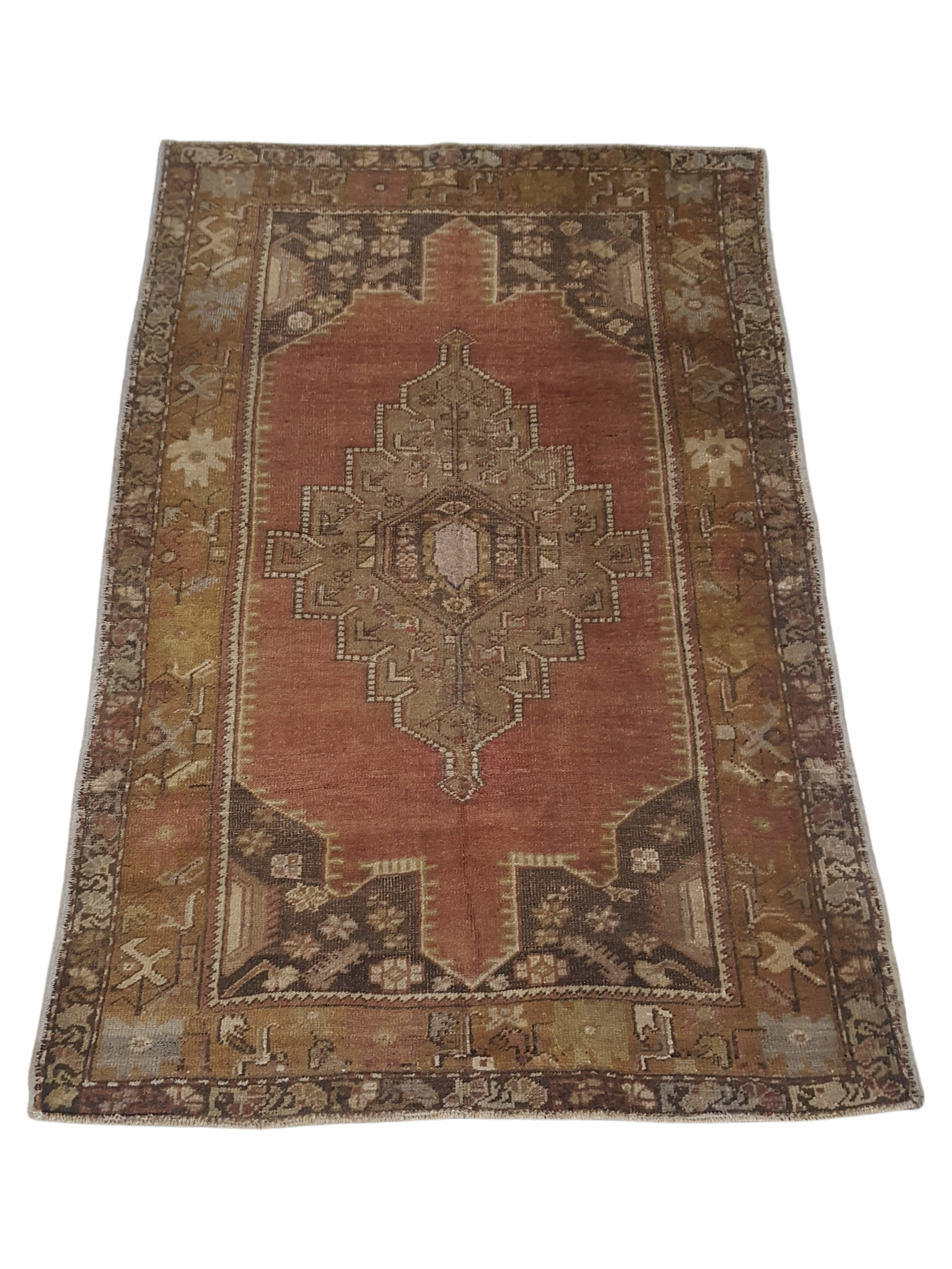 Anatolia Hand Knotted Rust 5x6 - Image 2 of 4