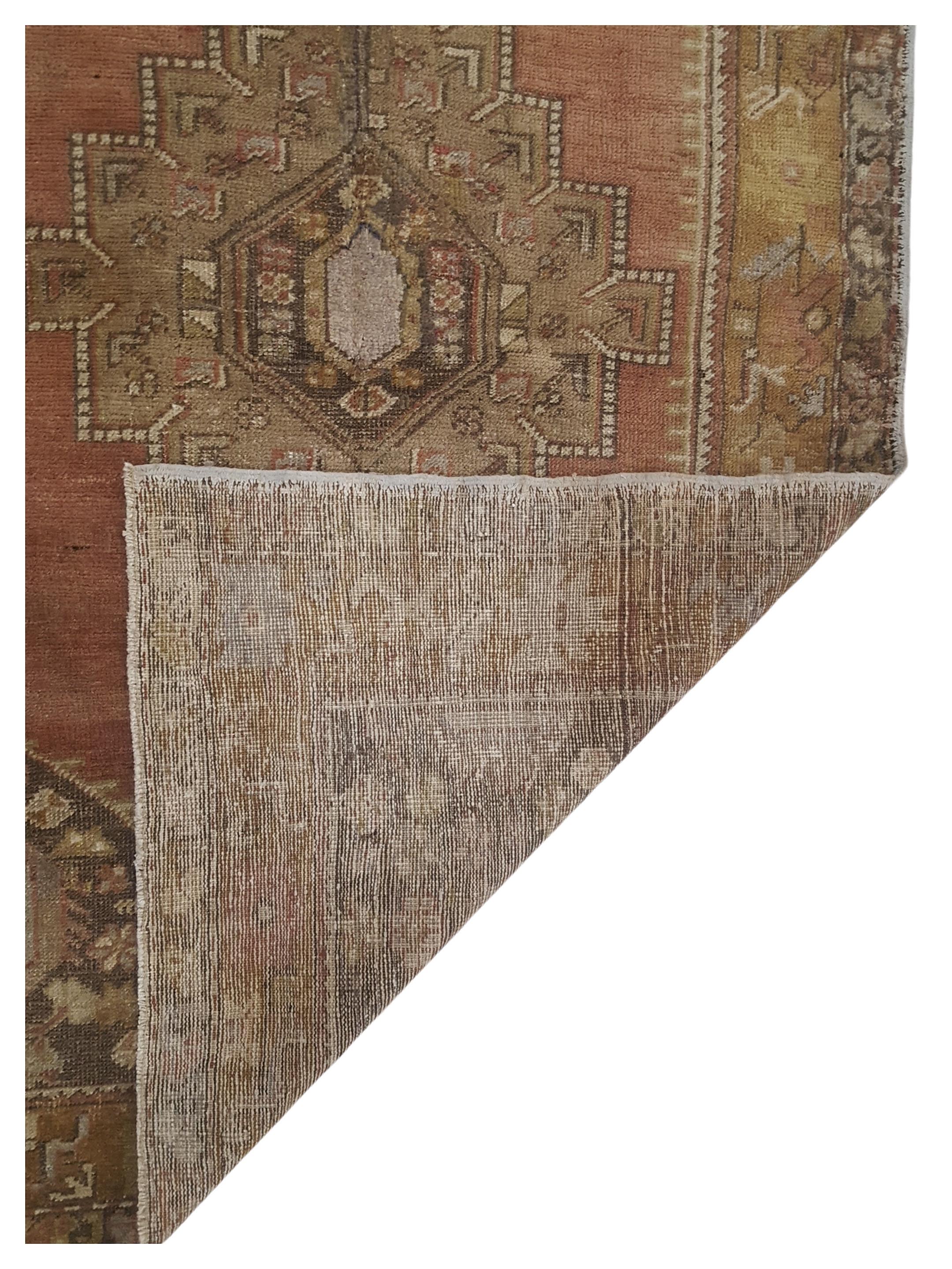 Anatolia Hand Knotted Rust 5x6 - Image 4 of 4