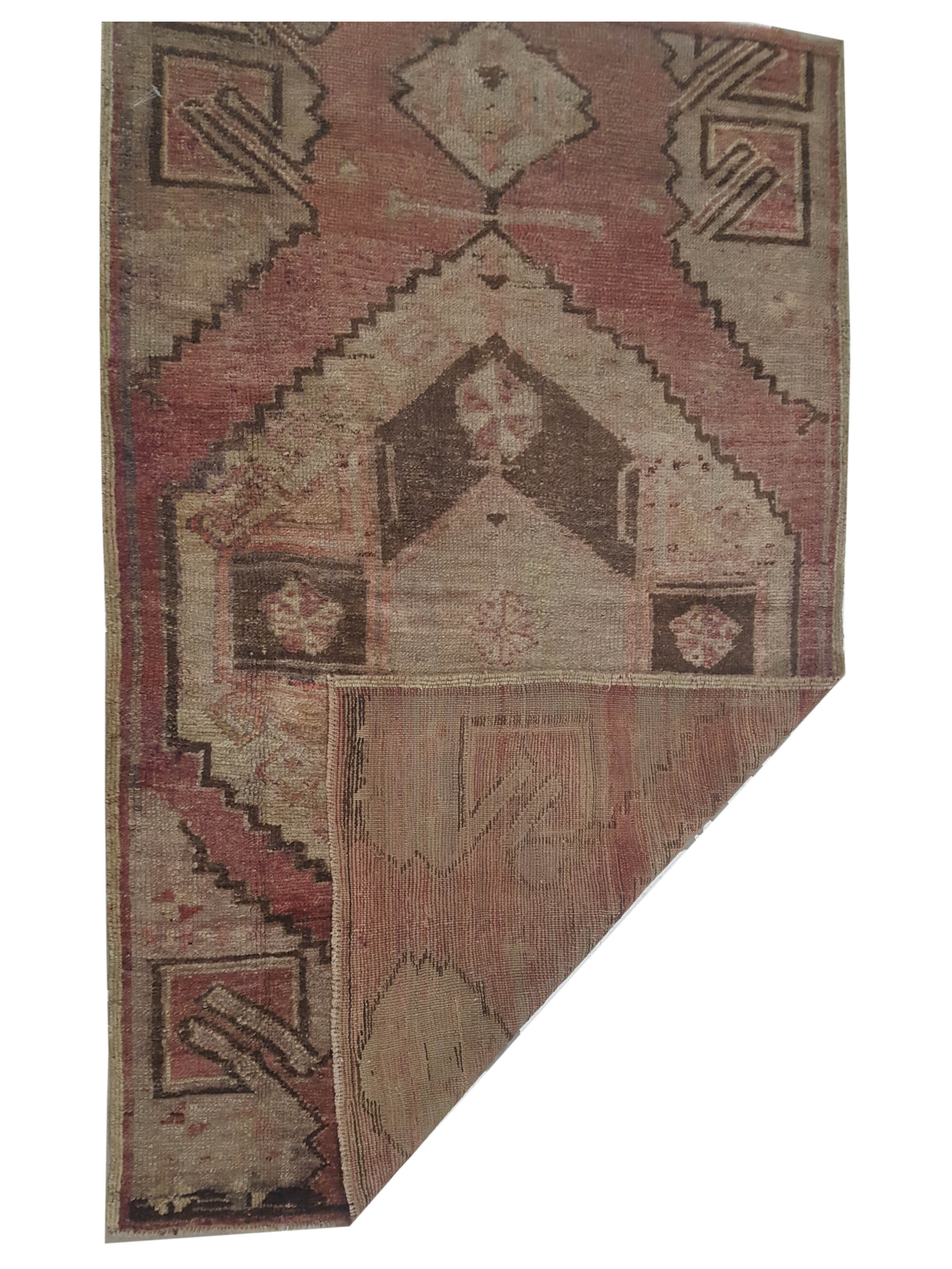 Anatolia Hand Knotted Rust 3x5 - Image 3 of 3
