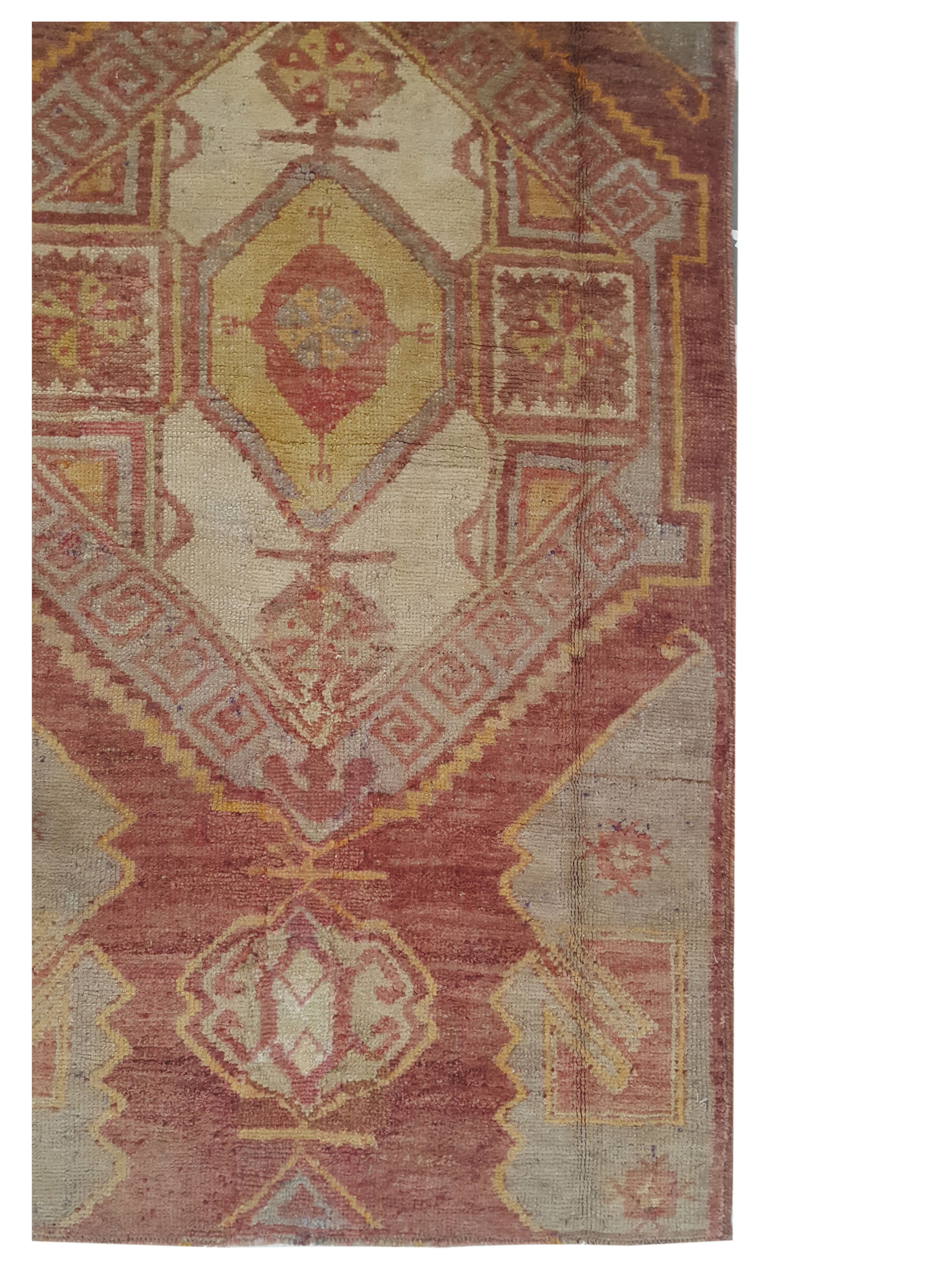 Anatolia Hand Knotted Red 3x6 - Image 2 of 3