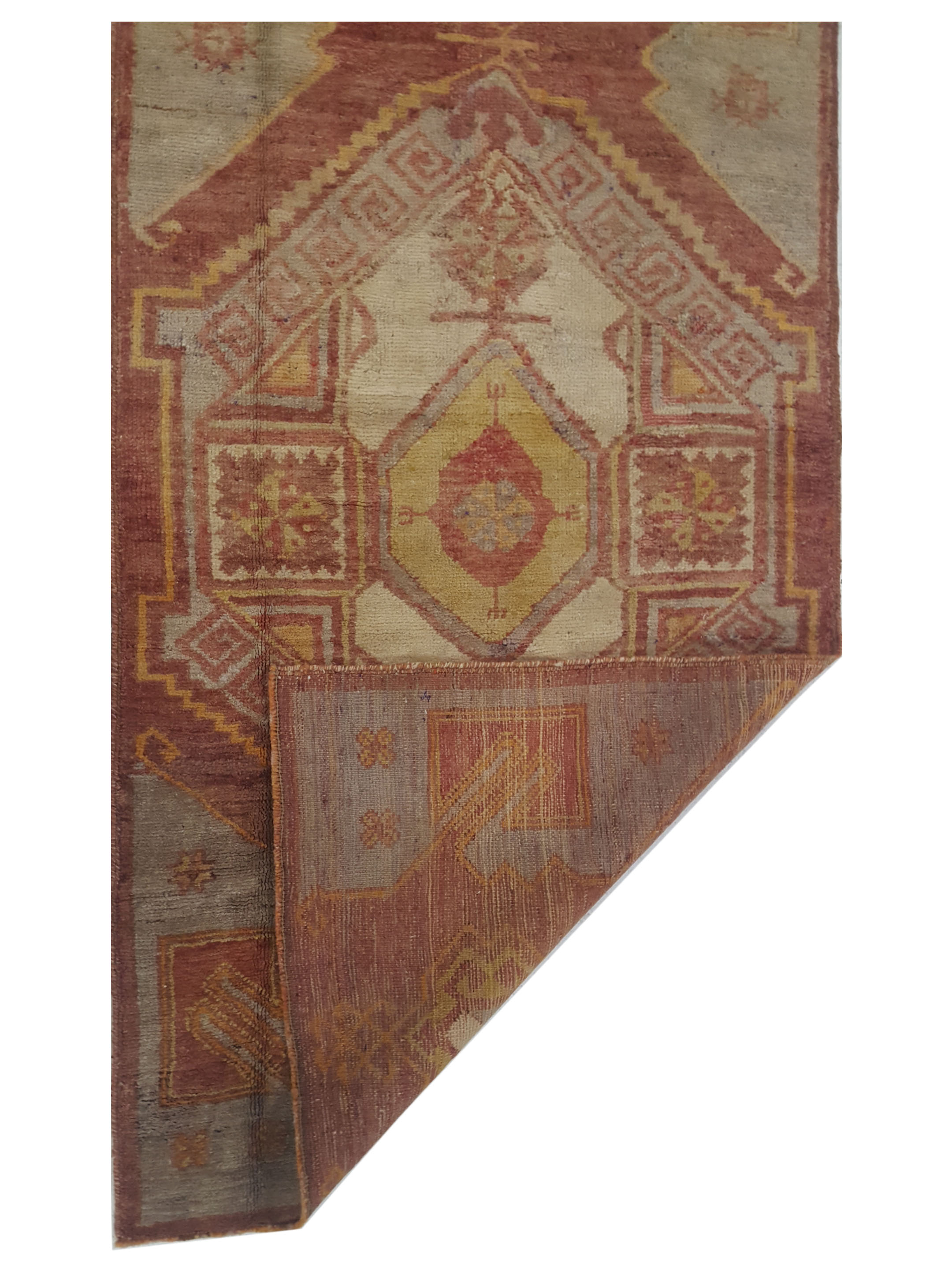 Anatolia Hand Knotted Red 3x6 - Image 3 of 3