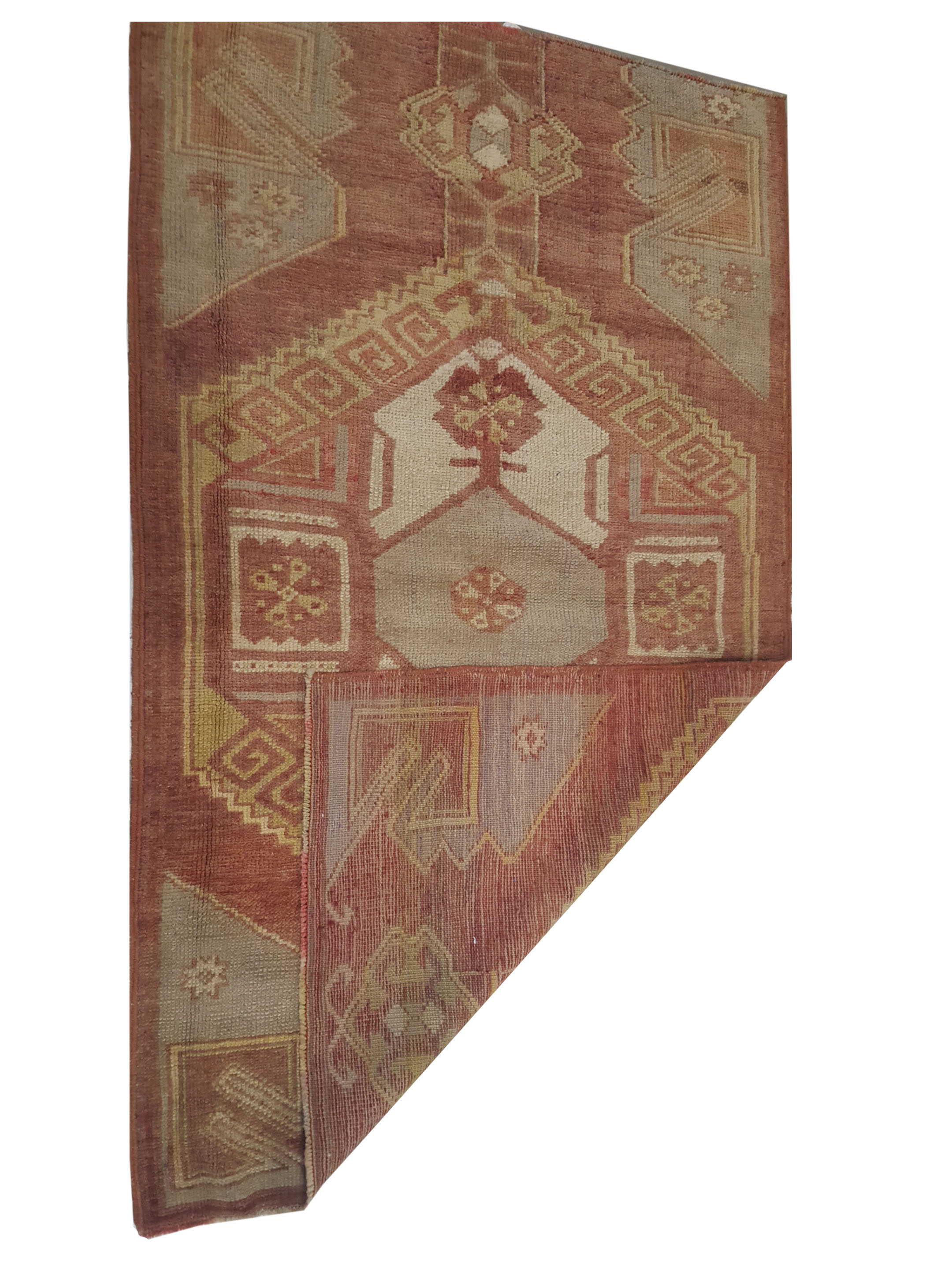 Anatolia Hand Knotted Red 3x5 - Image 3 of 3